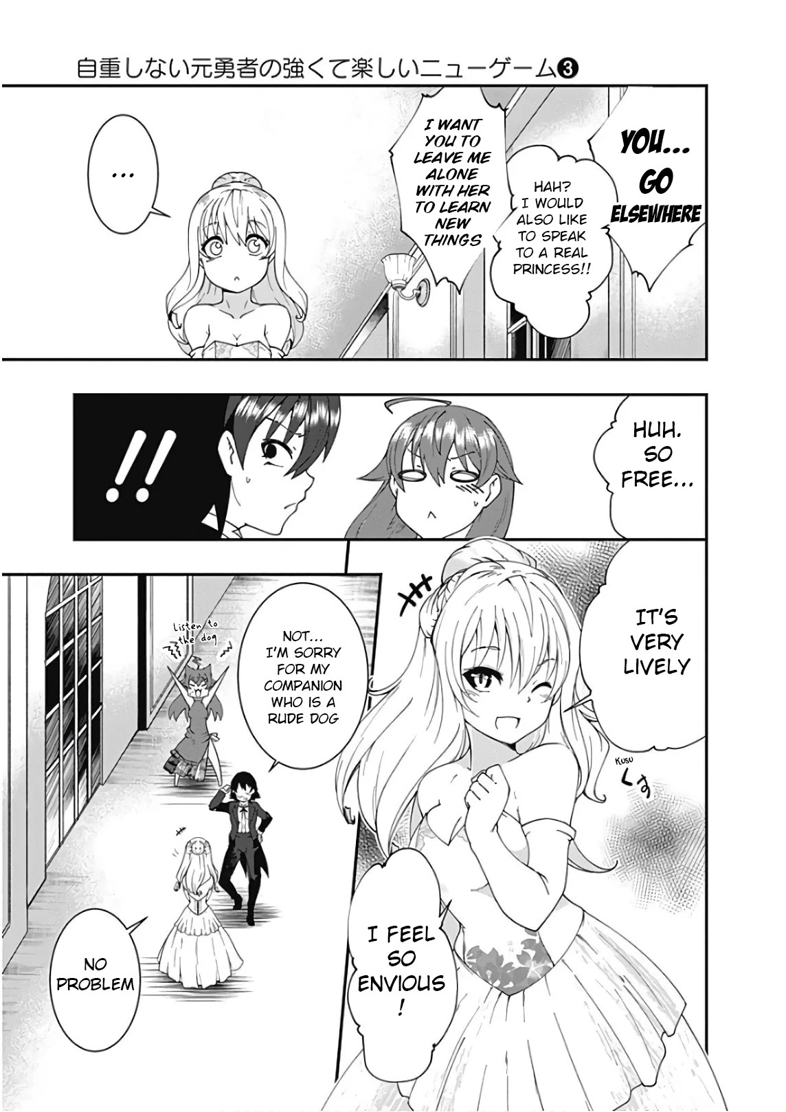 Jichou shinai Motoyuusha no Tsuyokute Tanoshii New Game Chapter 25 page 8 - Chapter 25: (Lewd Edit)