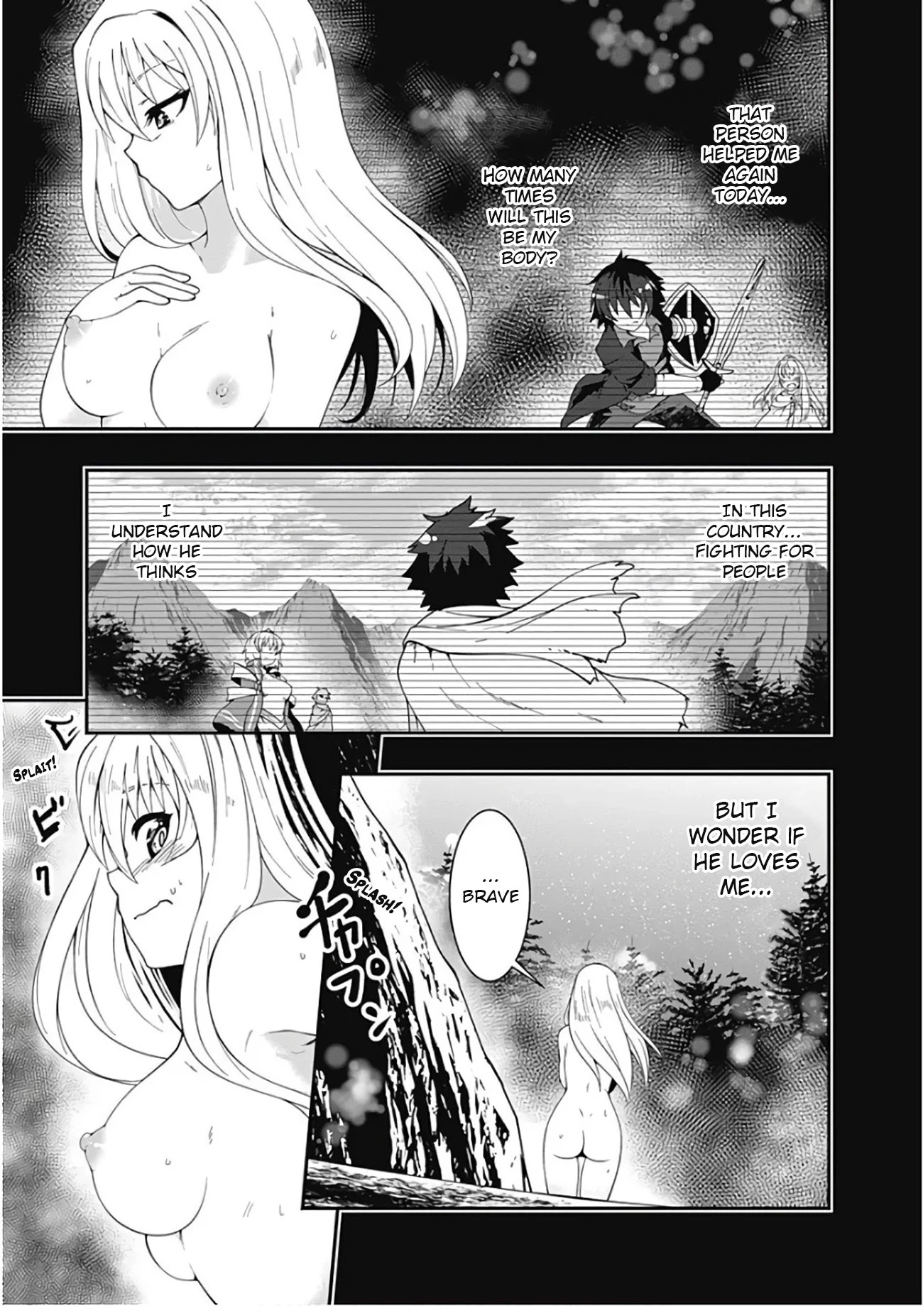 Jichou shinai Motoyuusha no Tsuyokute Tanoshii New Game Chapter 29 page 4 - Chapter 29: (Lewd Edit)