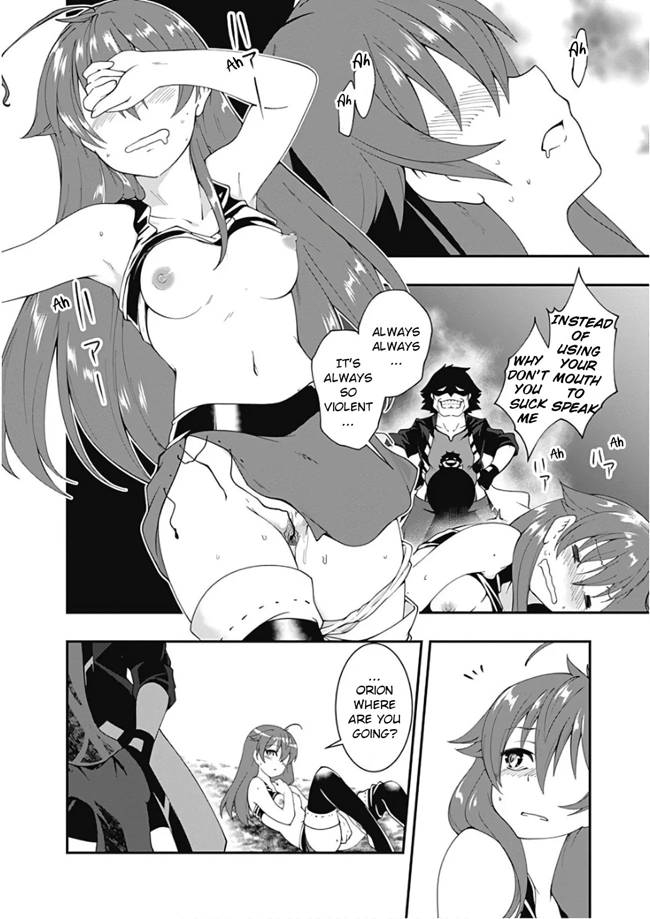 Jichou shinai Motoyuusha no Tsuyokute Tanoshii New Game Chapter 30 page 13 - Chapter 30: (Lewd Edit)