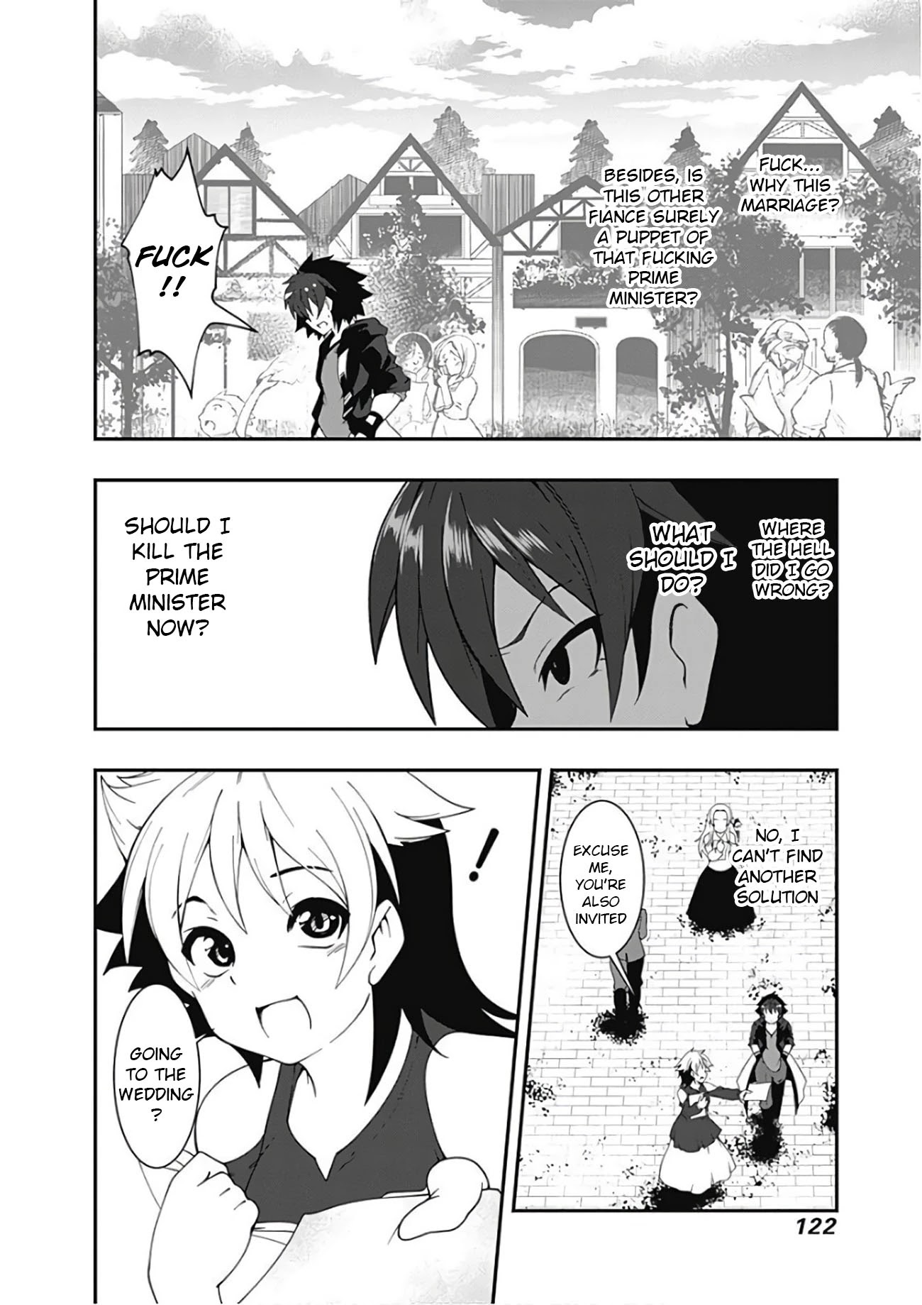 Jichou shinai Motoyuusha no Tsuyokute Tanoshii New Game Chapter 30 page 5 - Chapter 30: (Lewd Edit)