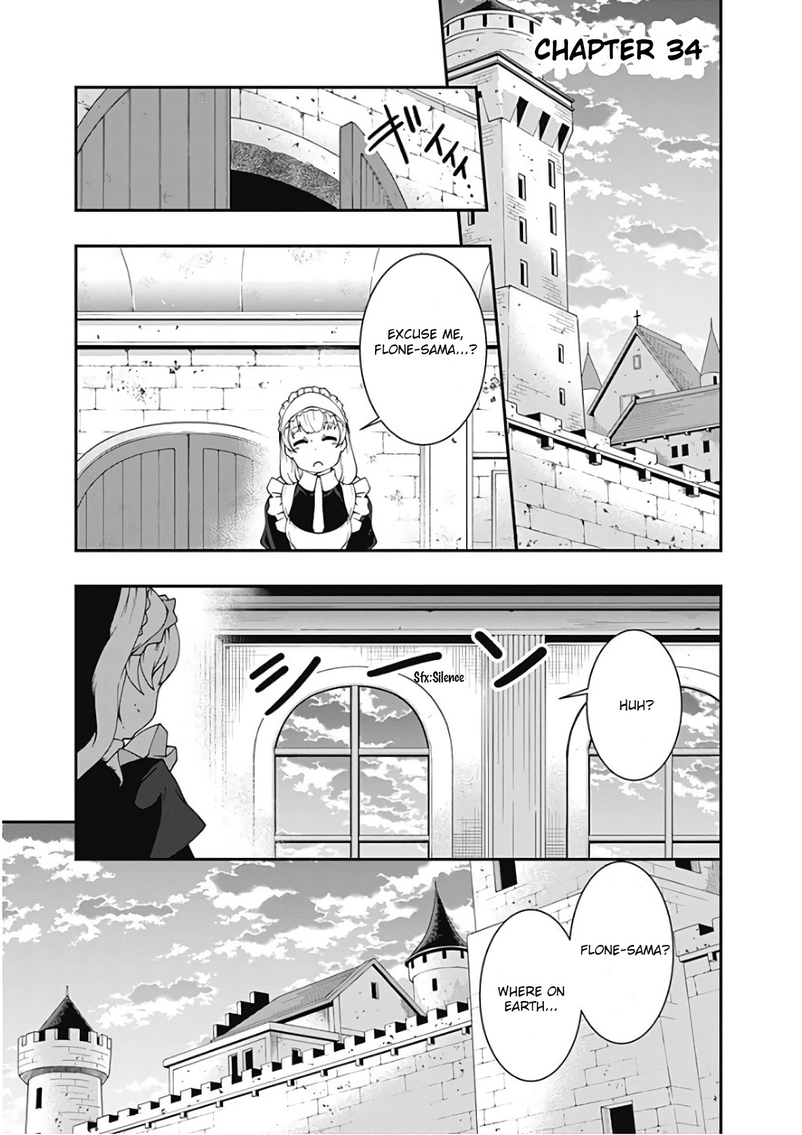 Jichou shinai Motoyuusha no Tsuyokute Tanoshii New Game Chapter 34 page 1 - Chapter 34