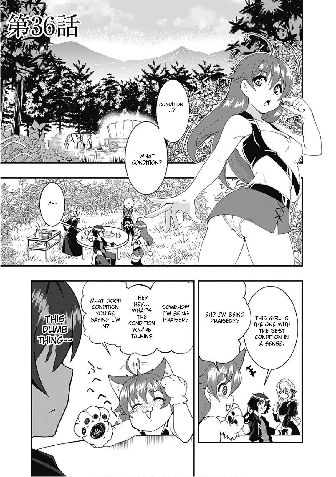 Jichou shinai Motoyuusha no Tsuyokute Tanoshii New Game Chapter 36 page 1 - Chapter 36