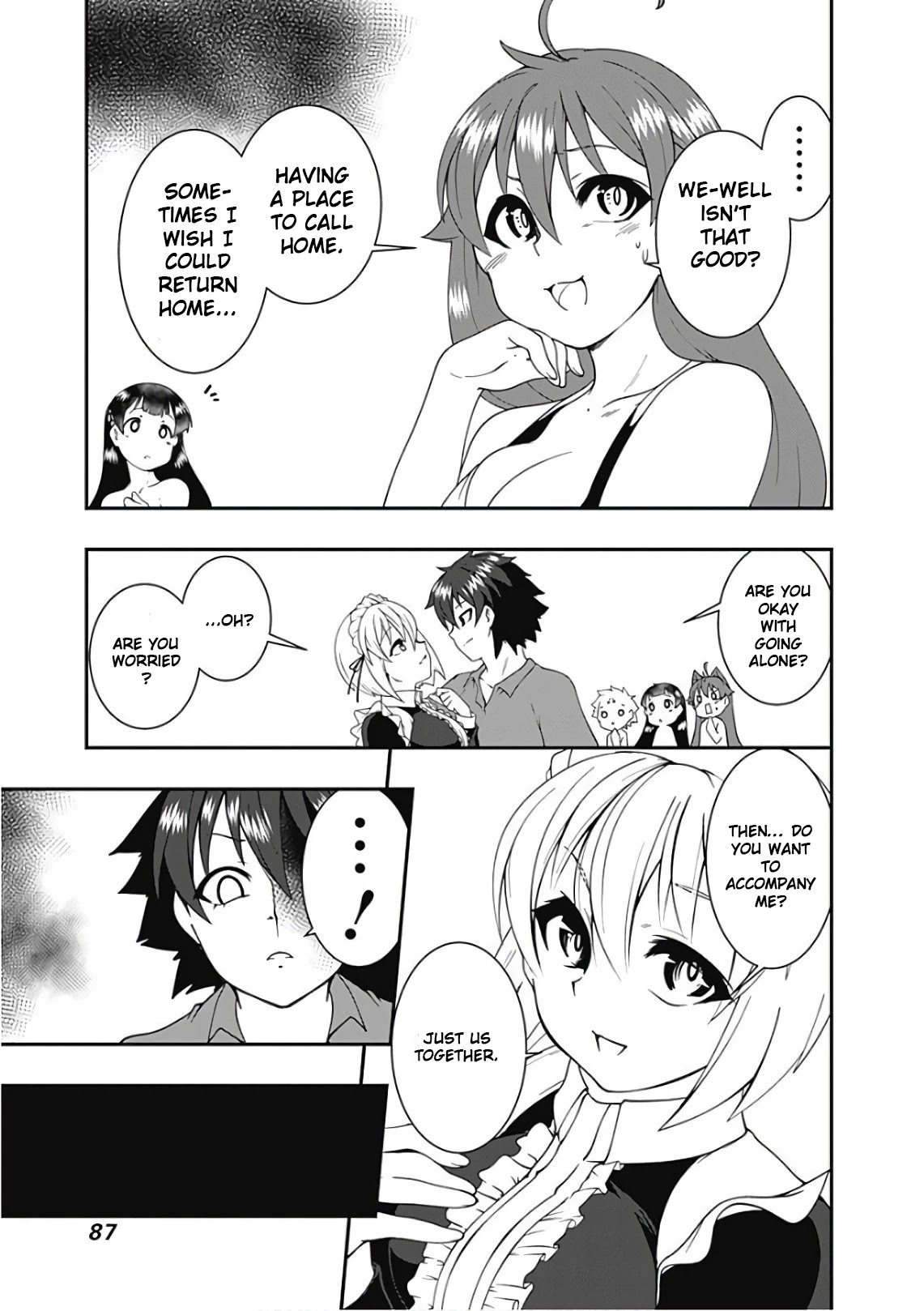 Jichou shinai Motoyuusha no Tsuyokute Tanoshii New Game Chapter 40 page 3 - Chapter 40