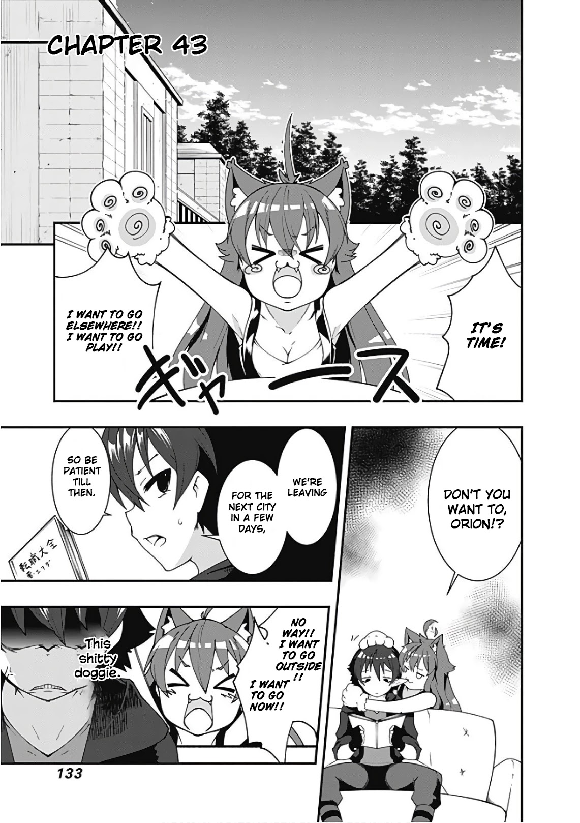 Jichou shinai Motoyuusha no Tsuyokute Tanoshii New Game Chapter 43 page 1 - Chapter 43
