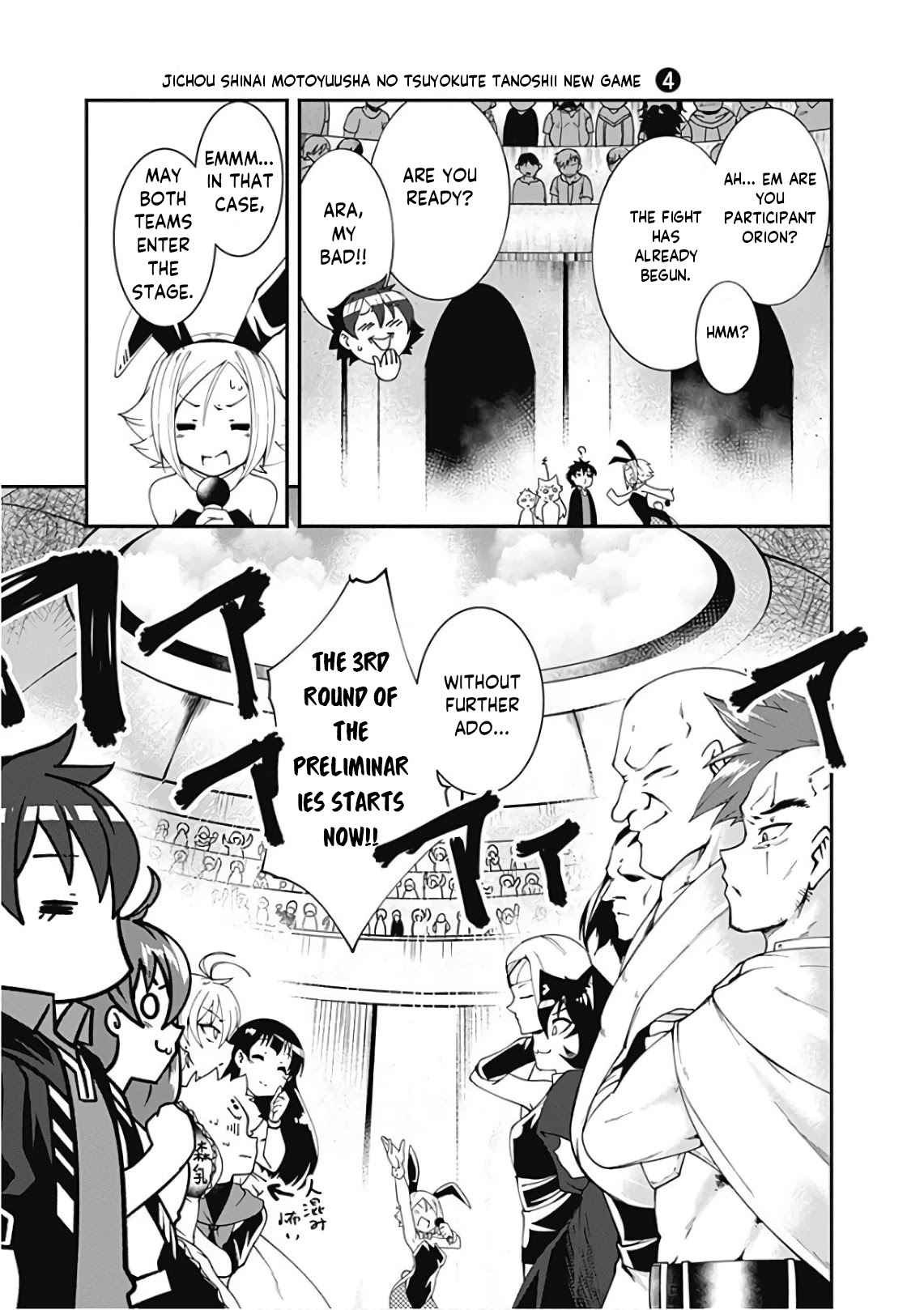 Jichou shinai Motoyuusha no Tsuyokute Tanoshii New Game Chapter 46 page 9 - Chapter 46