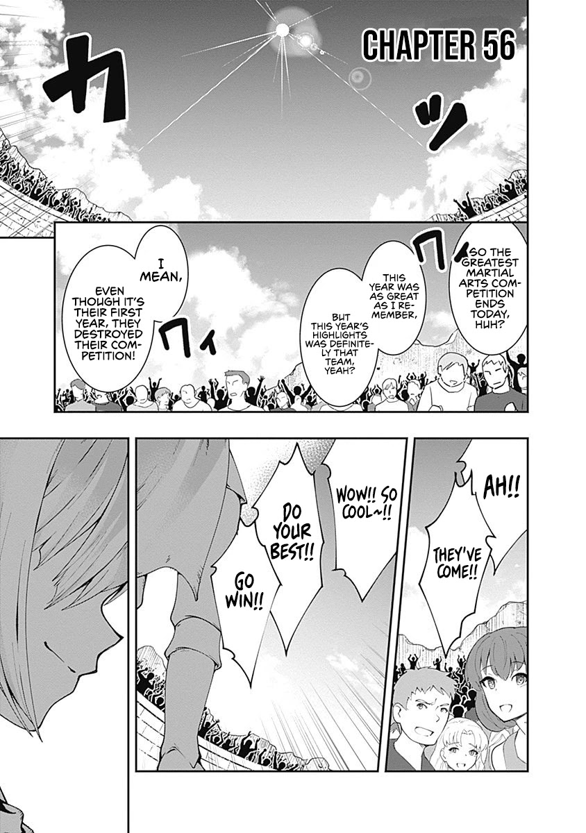 Jichou shinai Motoyuusha no Tsuyokute Tanoshii New Game Chapter 56 page 1 - Chapter 56