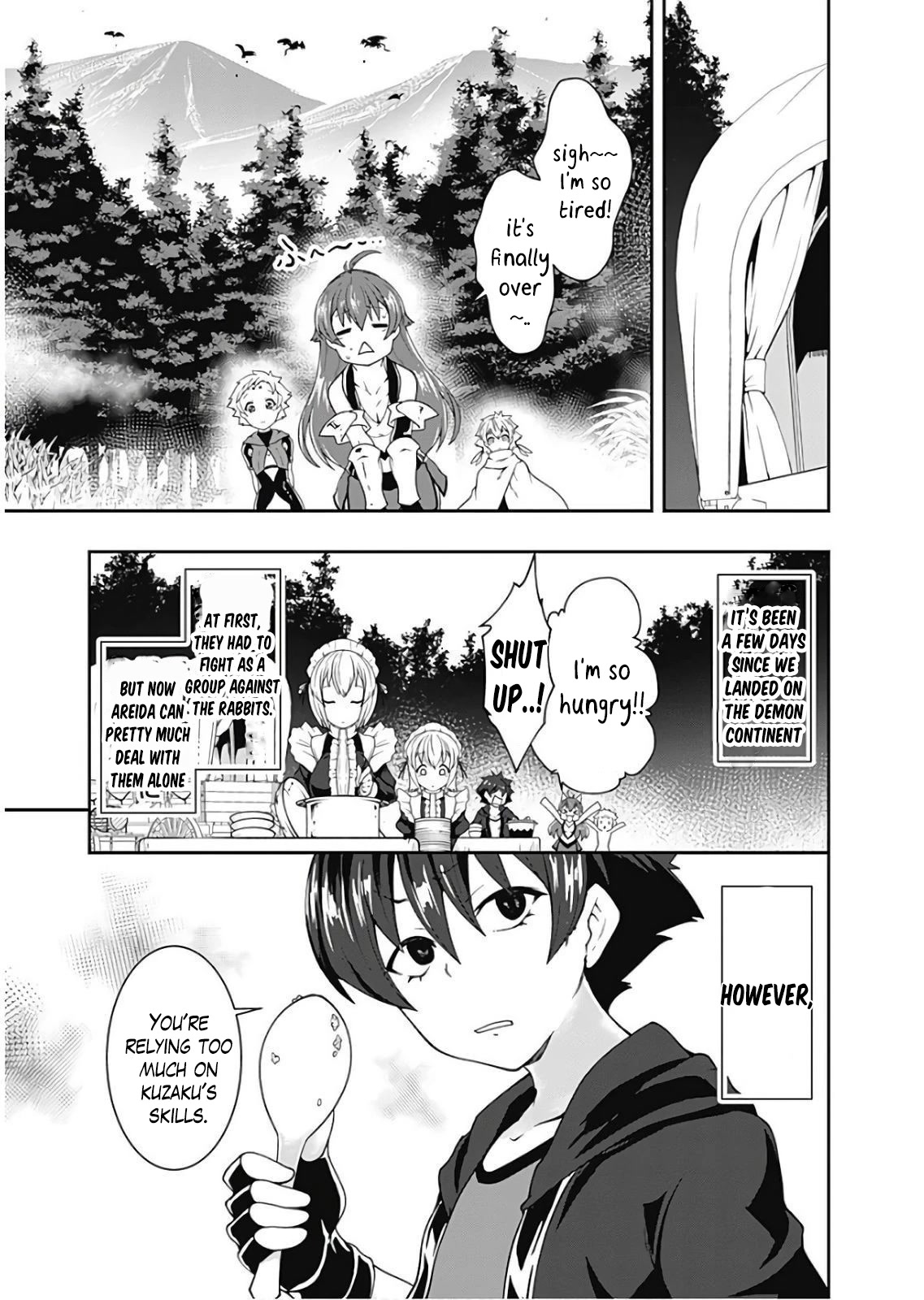 Jichou shinai Motoyuusha no Tsuyokute Tanoshii New Game Chapter 77 page 3 - Chapter 77