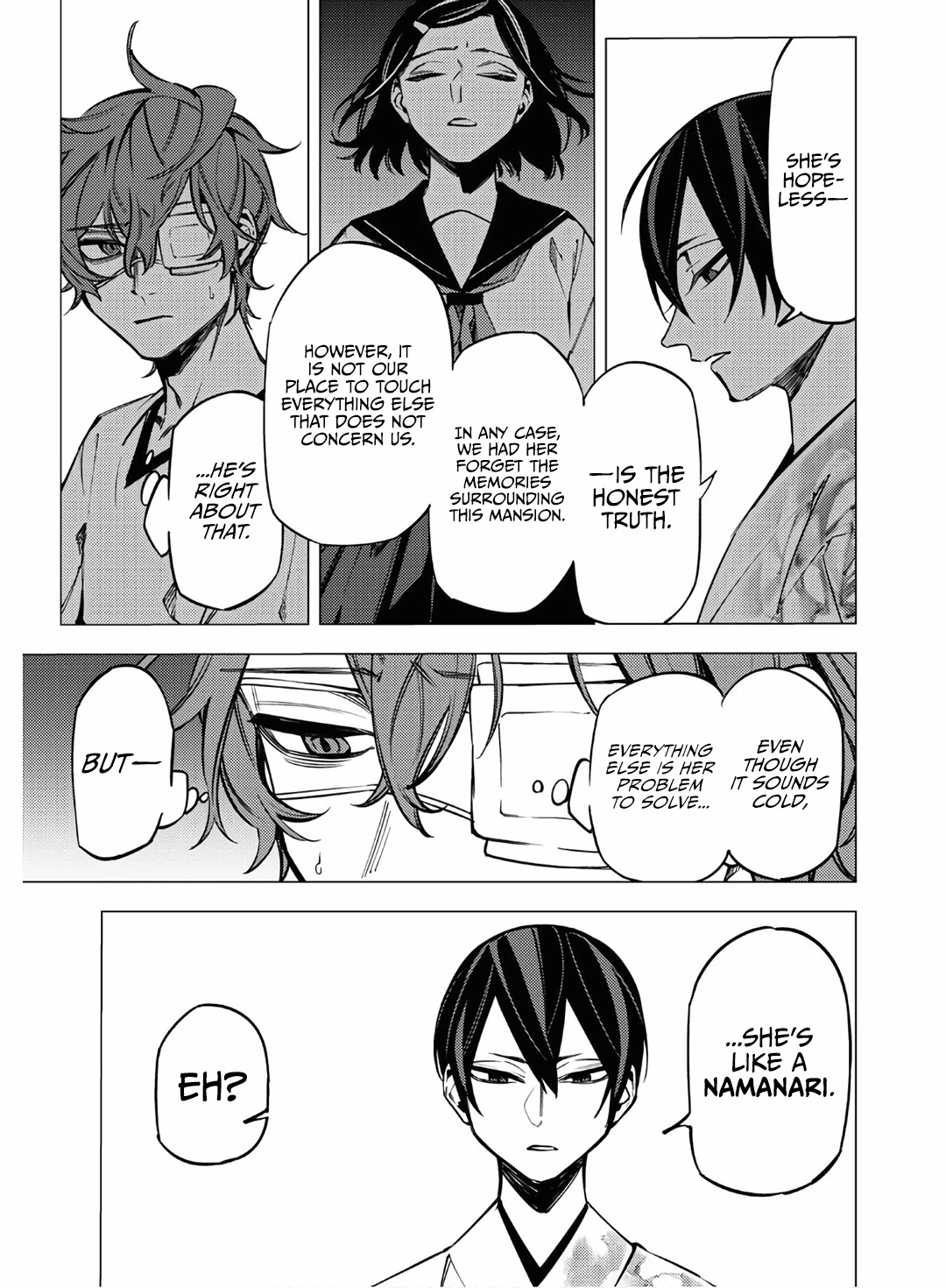 Jigoku Kurayami Hana mo Naki Chapter 11 page 13 - Chapter 11