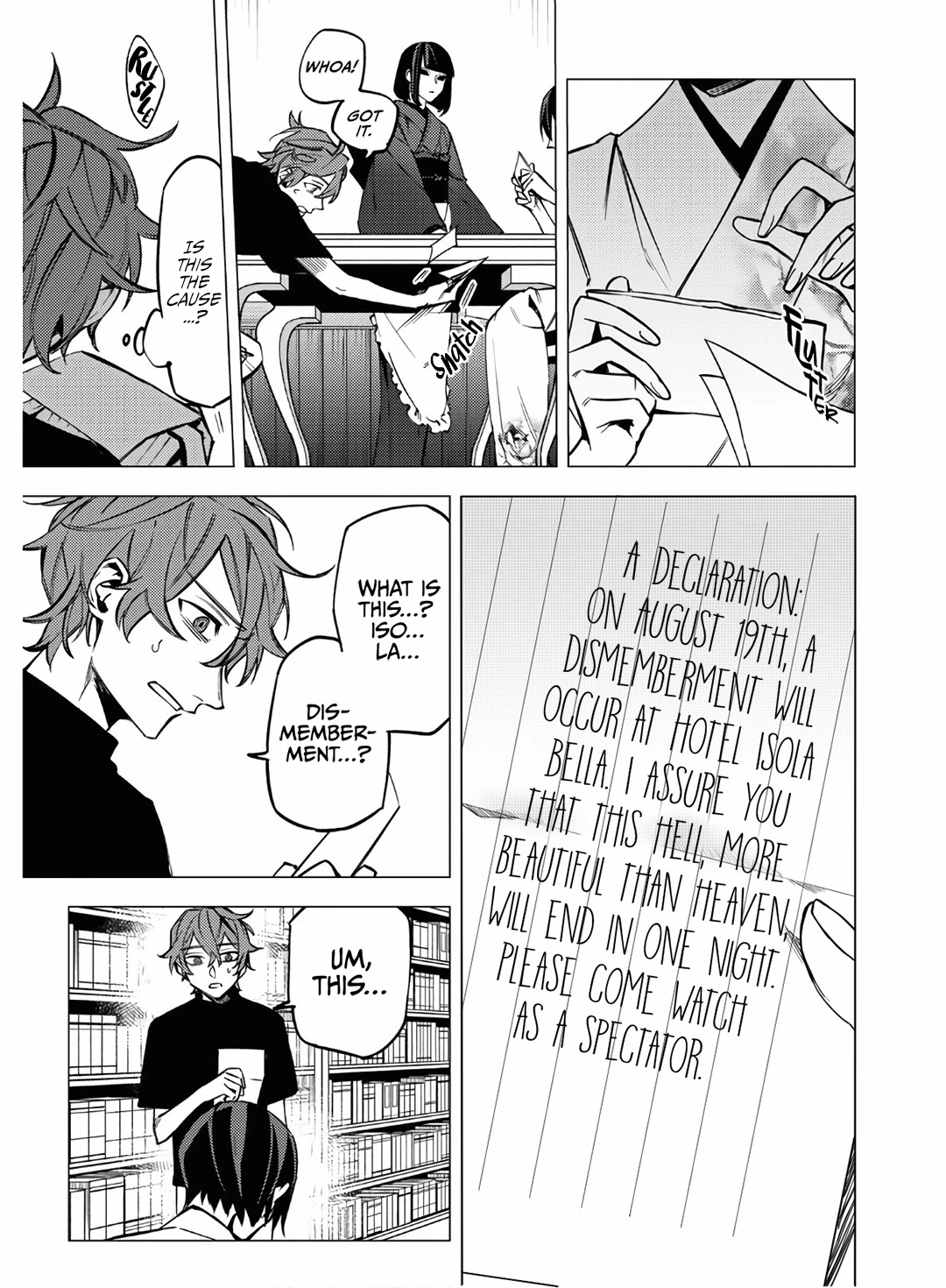 Jigoku Kurayami Hana mo Naki Chapter 11 page 29 - Chapter 11
