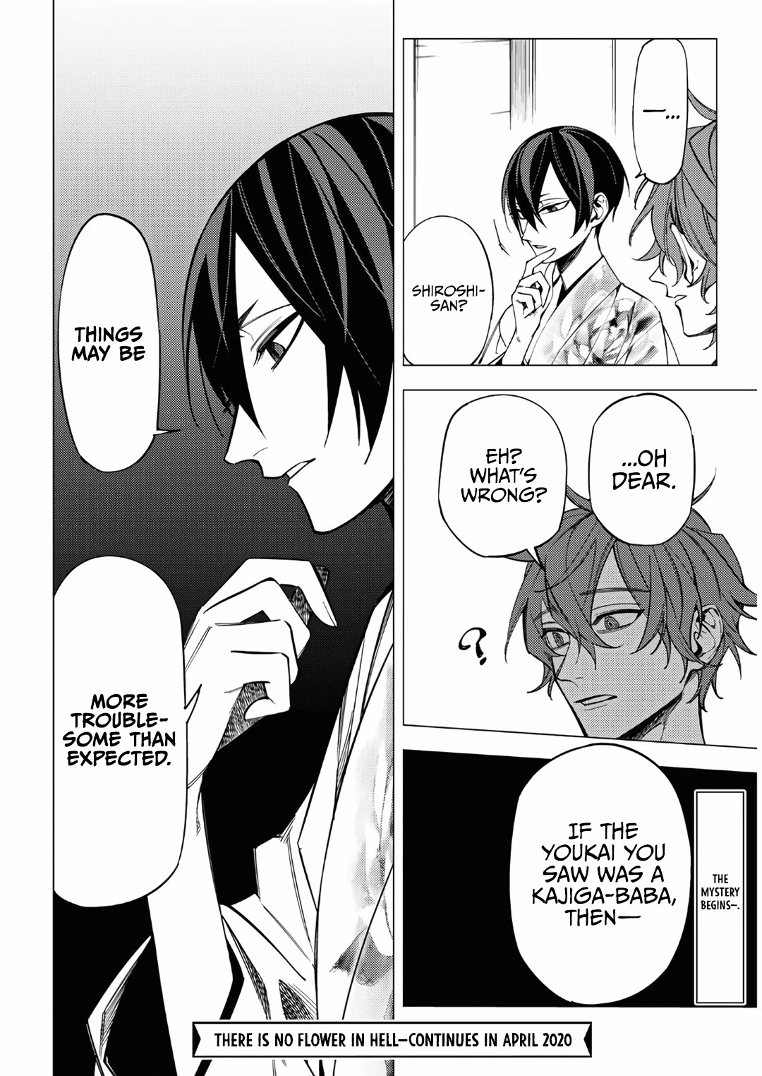 Jigoku Kurayami Hana mo Naki Chapter 13 page 22 - Chapter 13