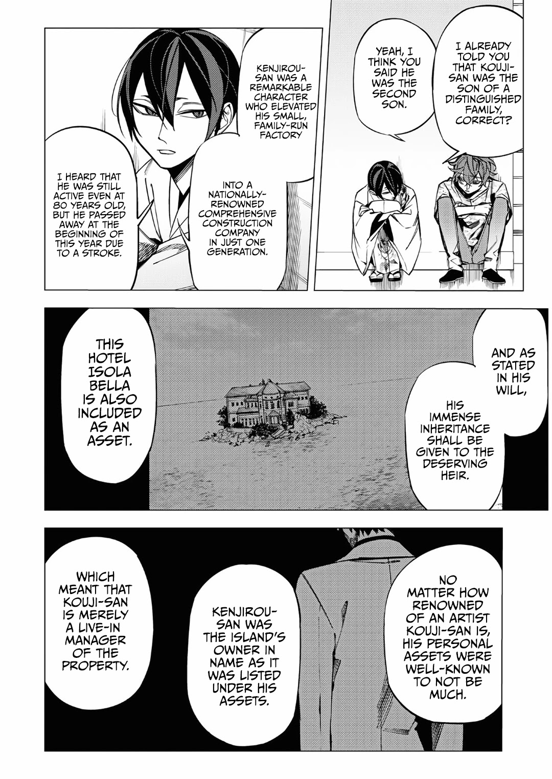 Jigoku Kurayami Hana mo Naki Chapter 13 page 4 - Chapter 13