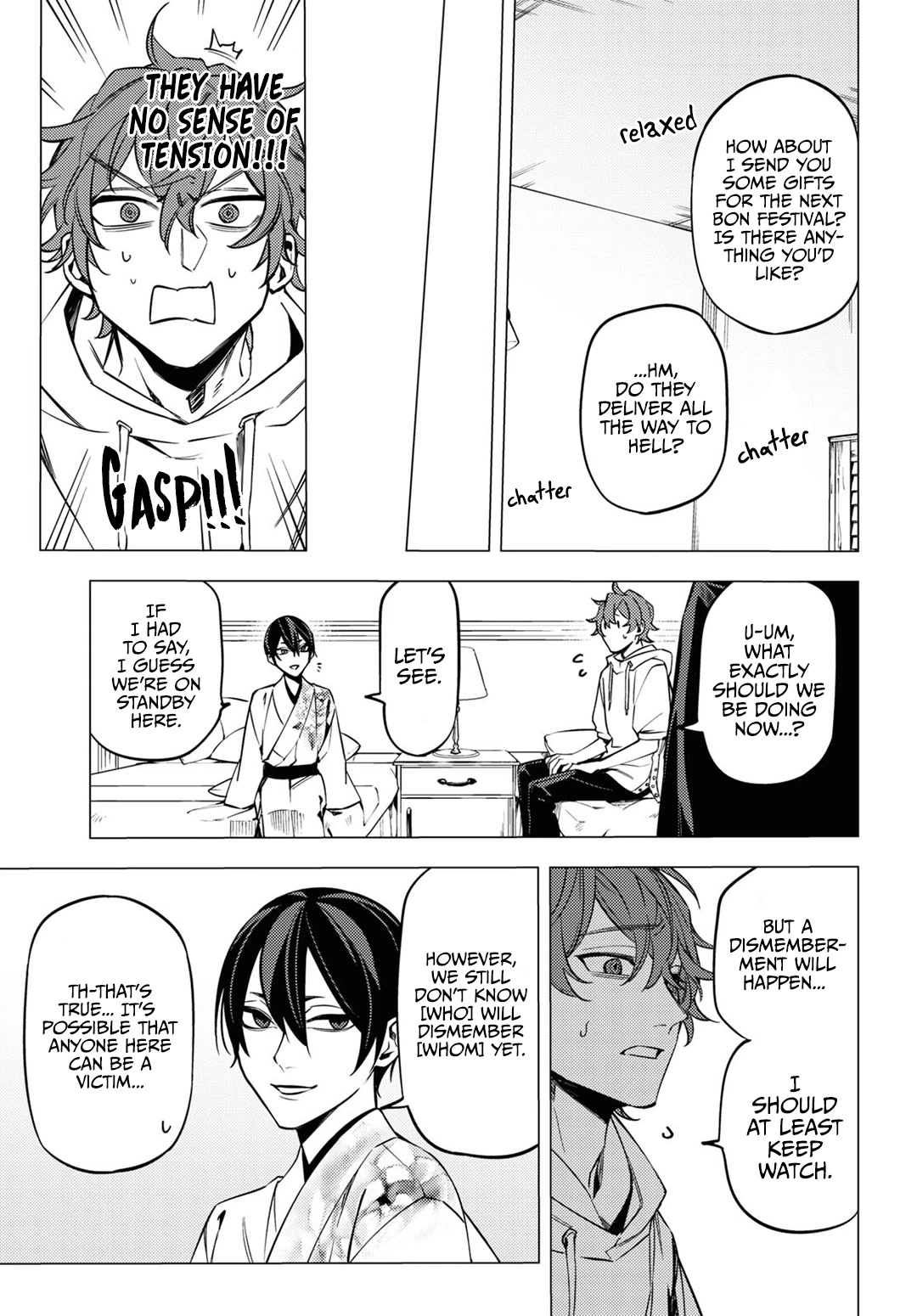 Jigoku Kurayami Hana mo Naki Chapter 15 page 35 - Chapter 15