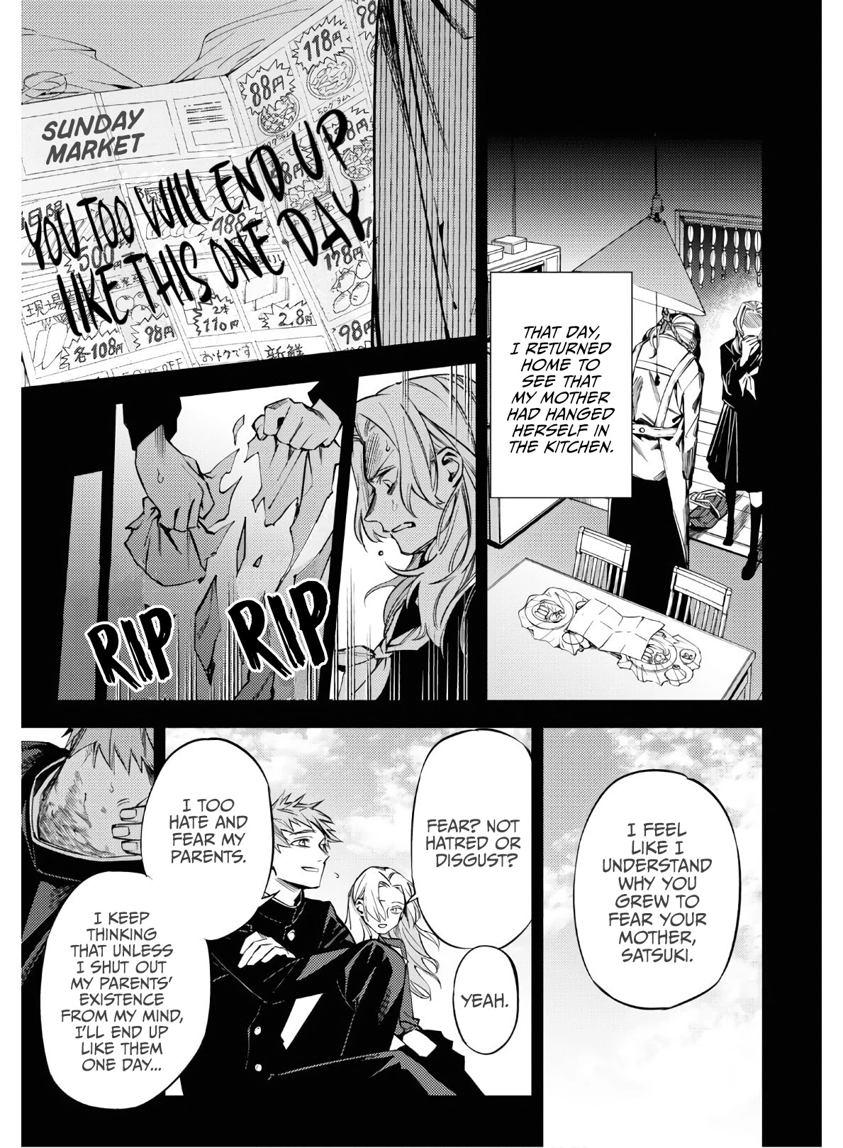 Jigoku Kurayami Hana mo Naki Chapter 3 page 28 - Chapter 3