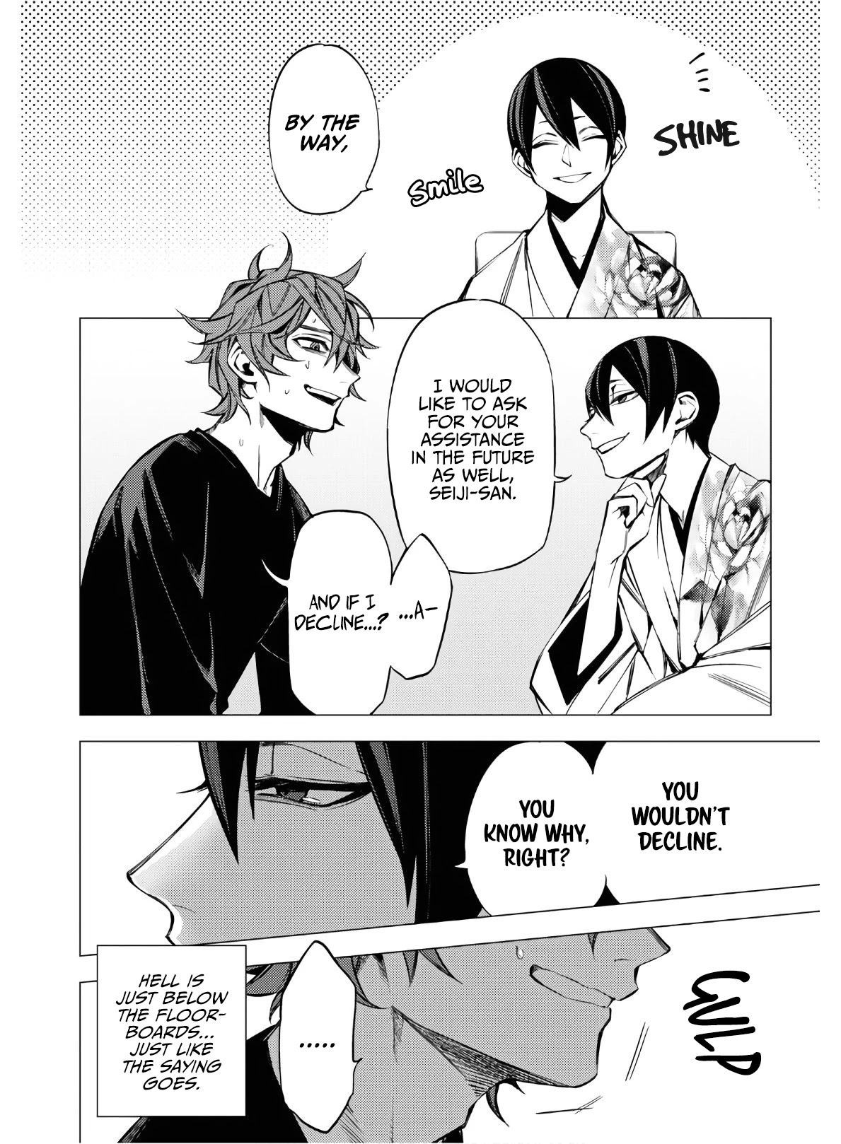 Jigoku Kurayami Hana mo Naki Chapter 3 page 48 - Chapter 3