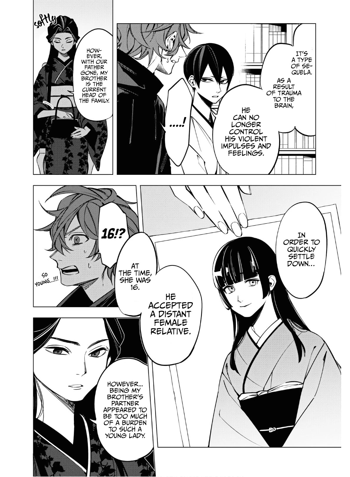 Jigoku Kurayami Hana mo Naki Chapter 4 page 10 - Chapter 4
