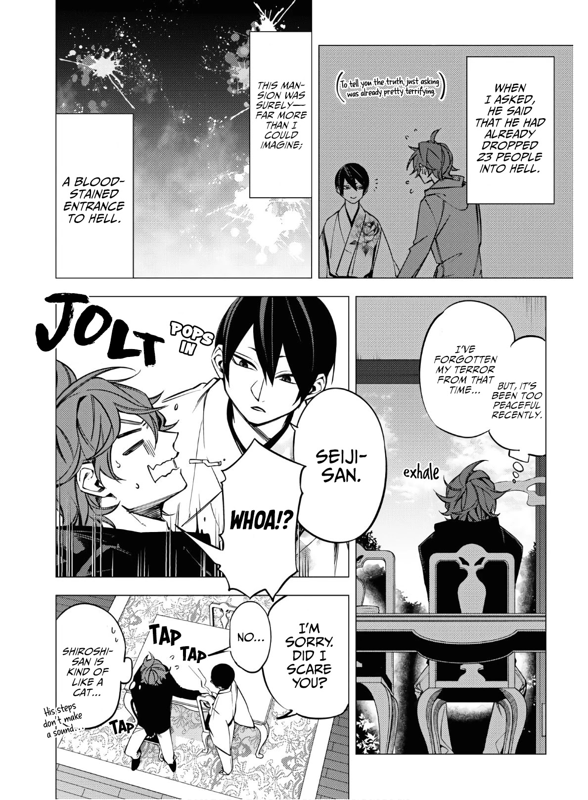 Jigoku Kurayami Hana mo Naki Chapter 4 page 4 - Chapter 4