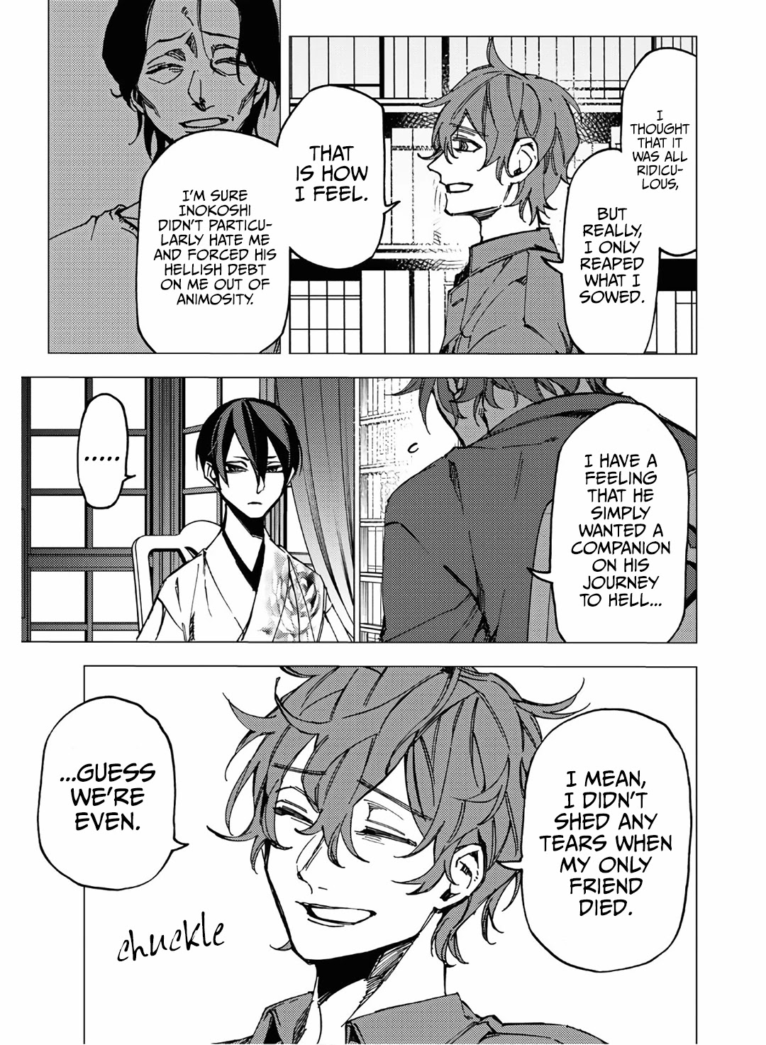 Jigoku Kurayami Hana mo Naki Chapter 9 page 39 - Chapter 9