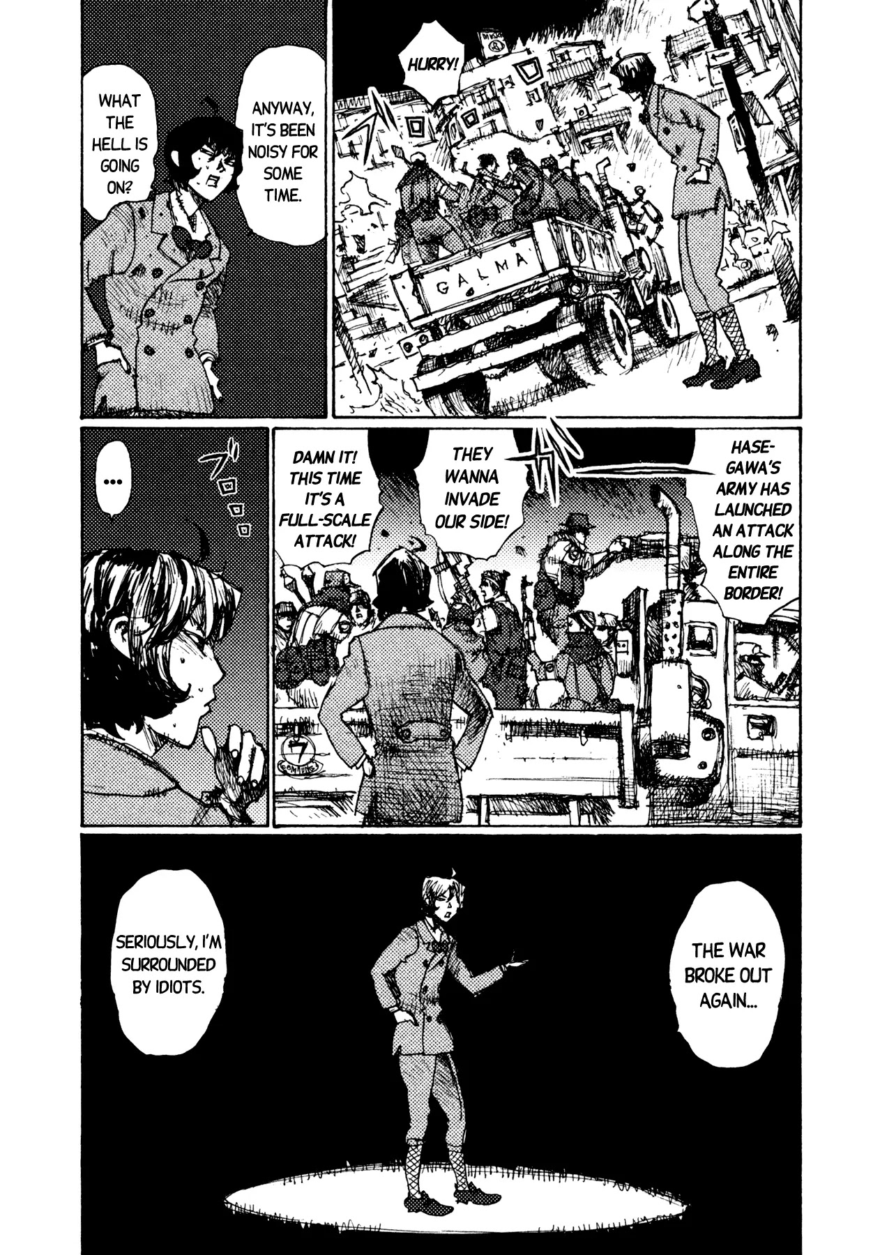 Jigoku no Alice Chapter 11 page 23 - Chapter 11: The War Broke Out Again...