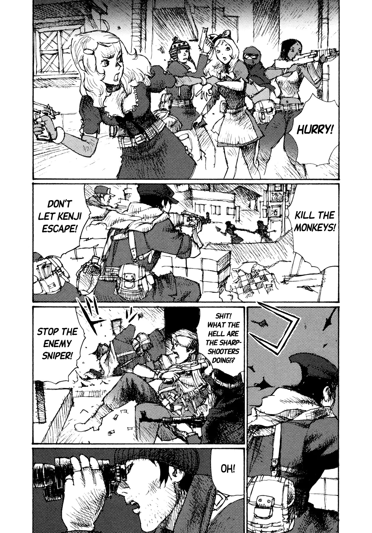 Jigoku no Alice Chapter 14 page 16 - Chapter 14: Dash