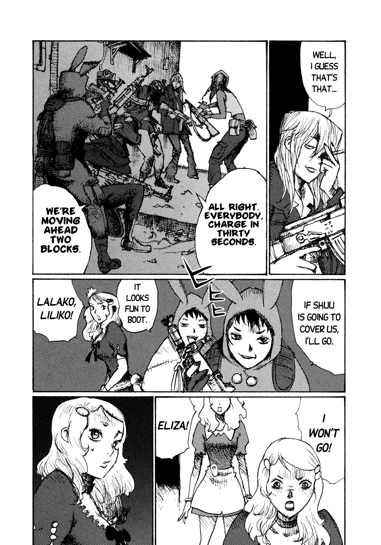 Jigoku no Alice Chapter 14 page 6 - Chapter 14: Dash