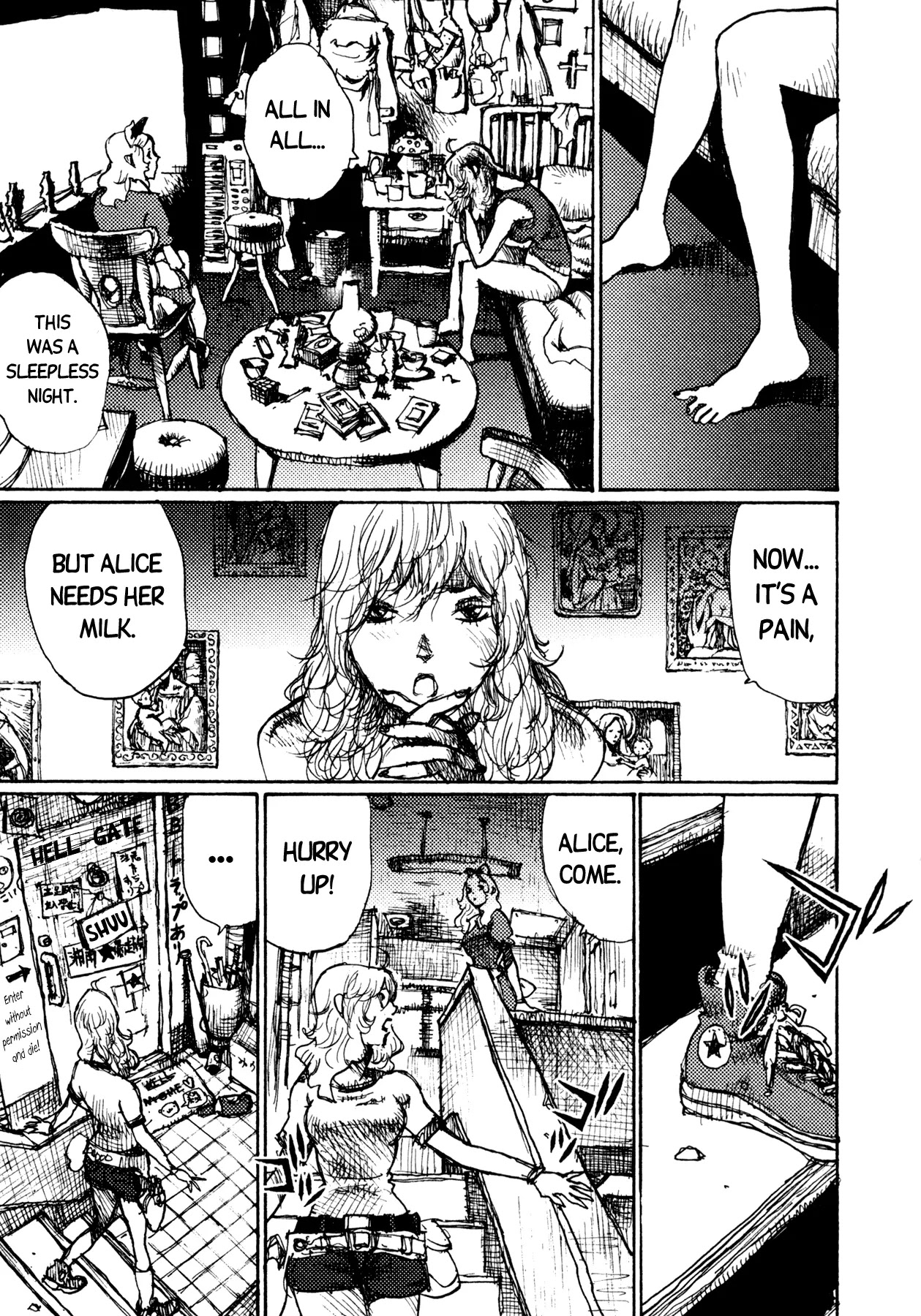 Jigoku no Alice Chapter 15 page 11 - Chapter 15: Milk