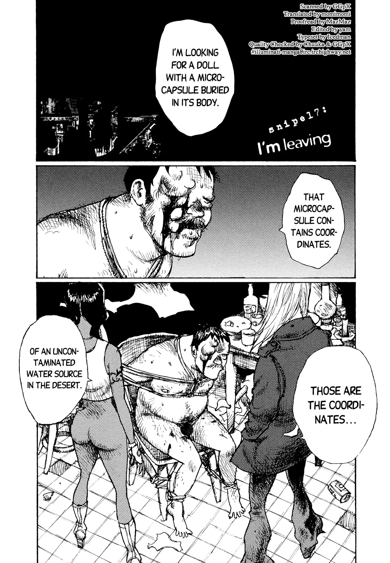 Jigoku no Alice Chapter 17 page 1 - Chapter 17: I'm Leaving