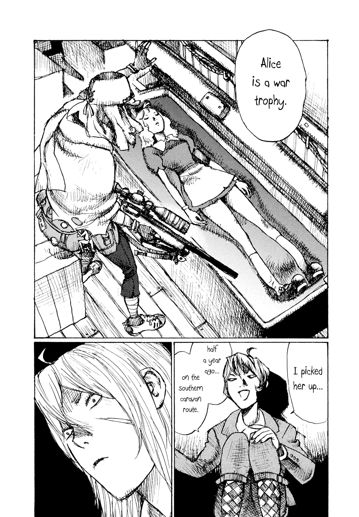 Jigoku no Alice Chapter 17 page 4 - Chapter 17: I'm Leaving