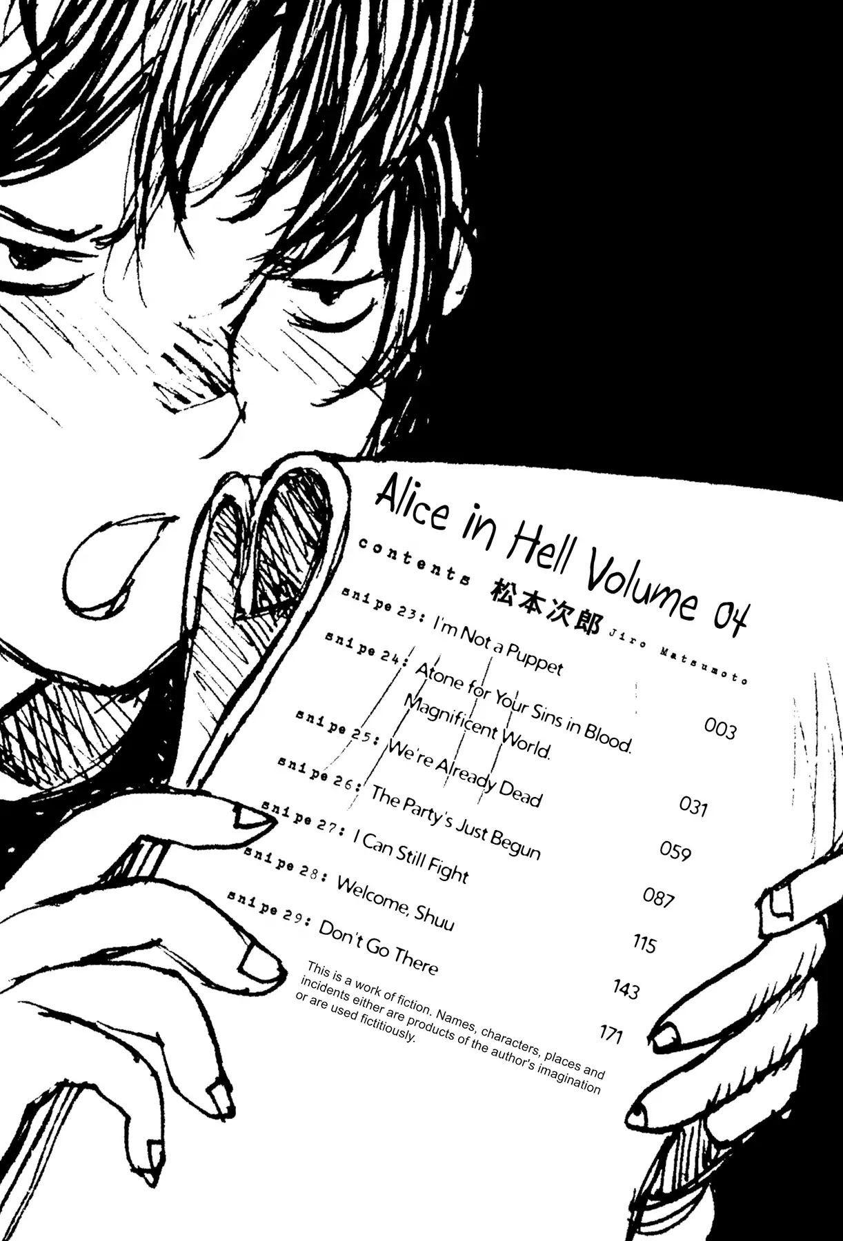Jigoku no Alice Chapter 23 page 5 - Chapter 23: I'm Not a Puppet