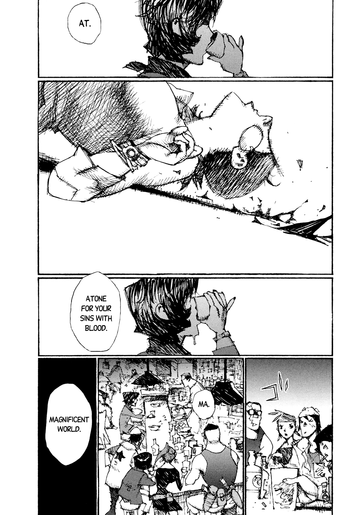Jigoku no Alice Chapter 24 page 28 - Chapter 24: Atone for Your Sins with Blood. Magnificent World.