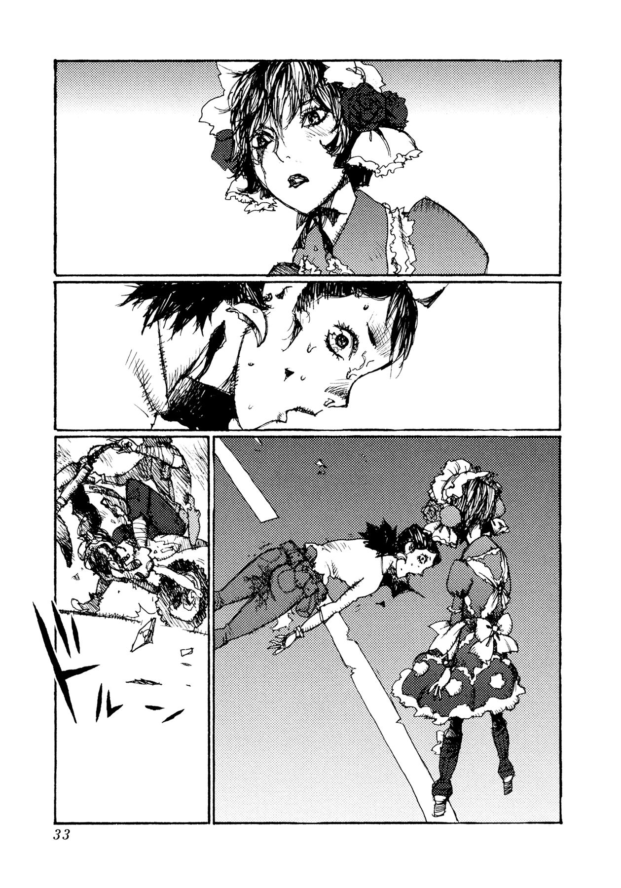 Jigoku no Alice Chapter 24 page 3 - Chapter 24: Atone for Your Sins with Blood. Magnificent World.