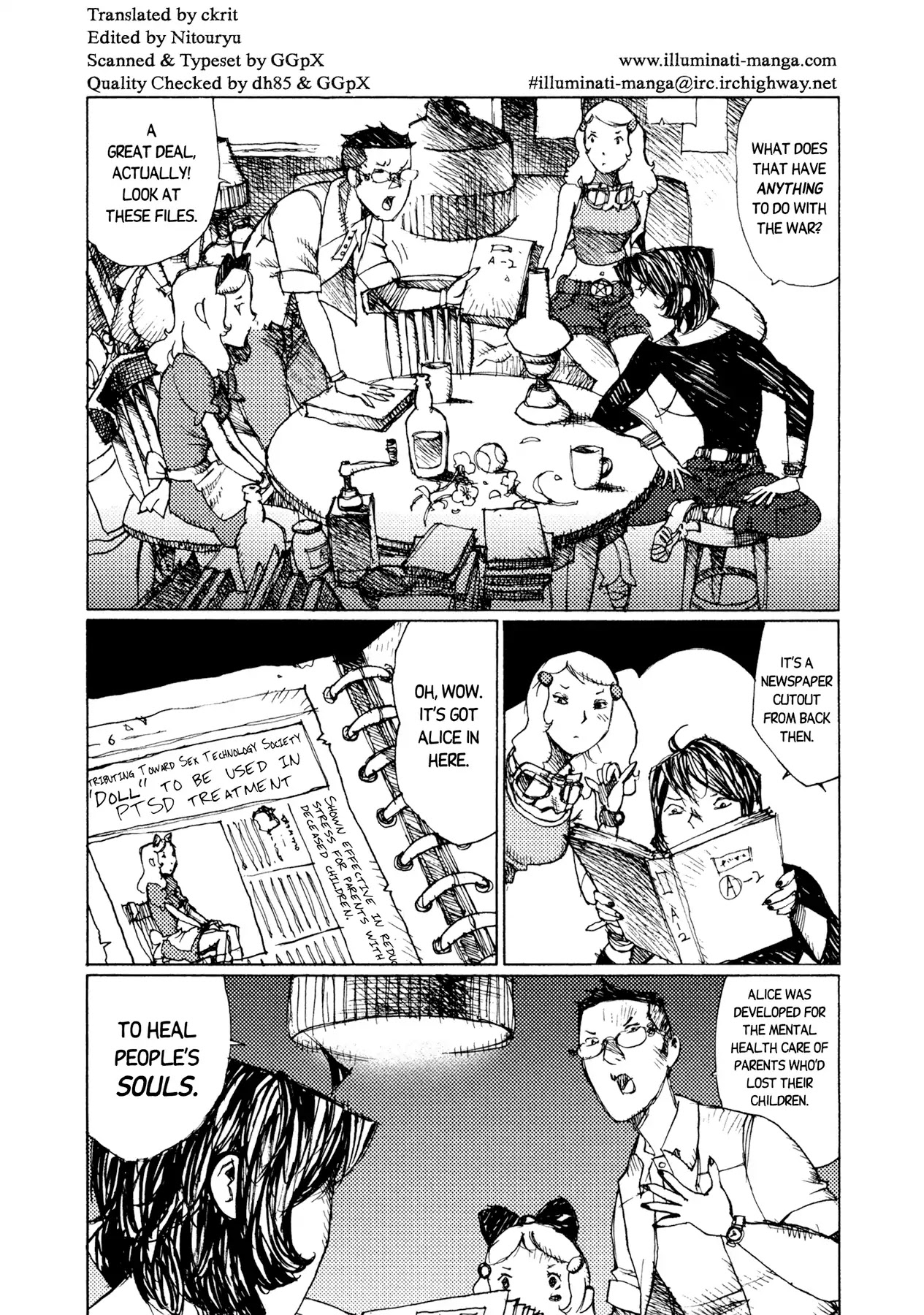 Jigoku no Alice Chapter 31 page 3 - Chapter 31: That's Pretty Funny