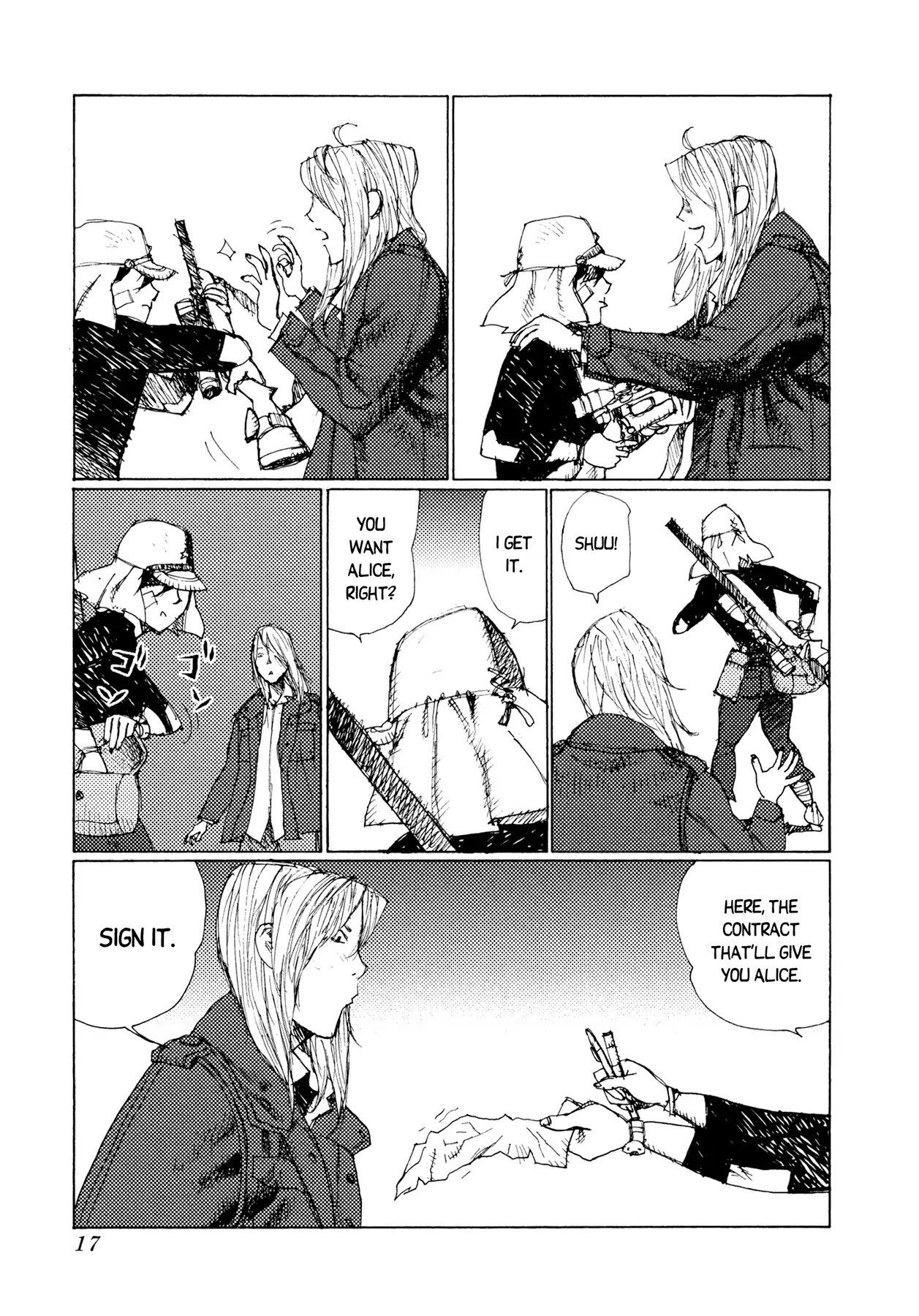 Jigoku no Alice Chapter 37 page 20 - Chapter 37: Sign This
