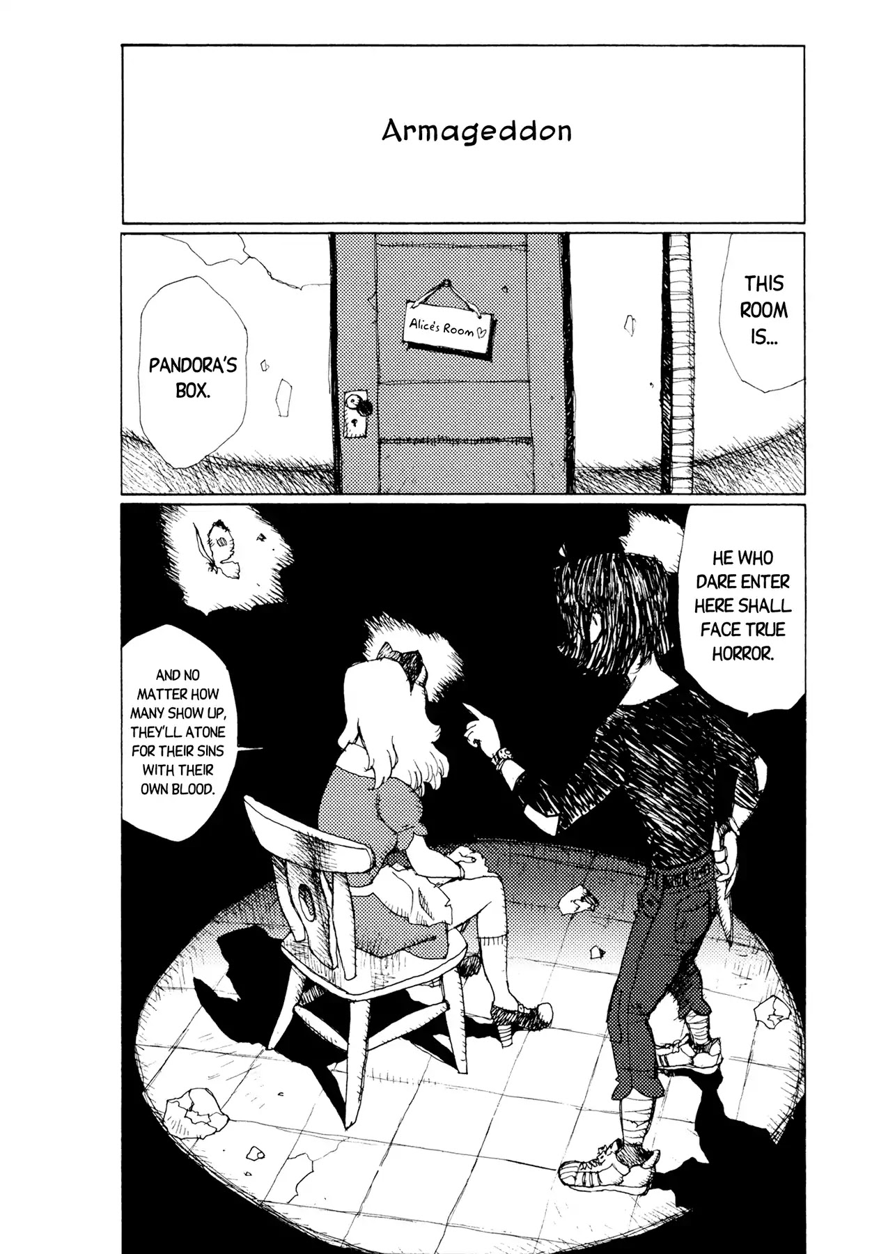 Jigoku no Alice Chapter 38 page 2 - Chapter 38: Our Fight Starts Now!!
