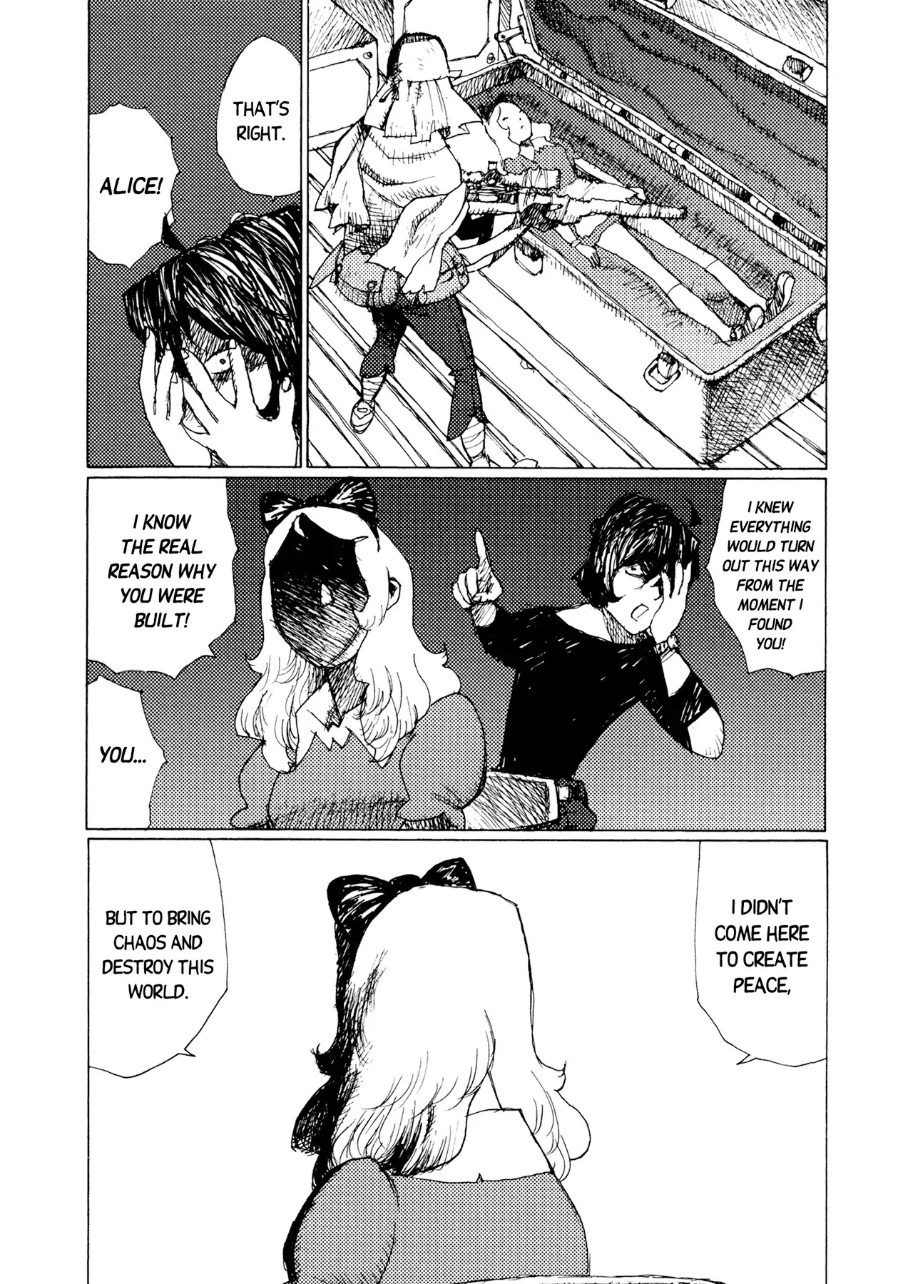 Jigoku no Alice Chapter 38 page 4 - Chapter 38: Our Fight Starts Now!!