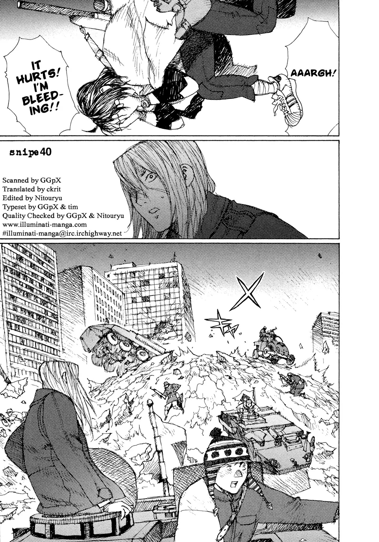 Jigoku no Alice Chapter 40 page 1 - Chapter 40: Check, Next