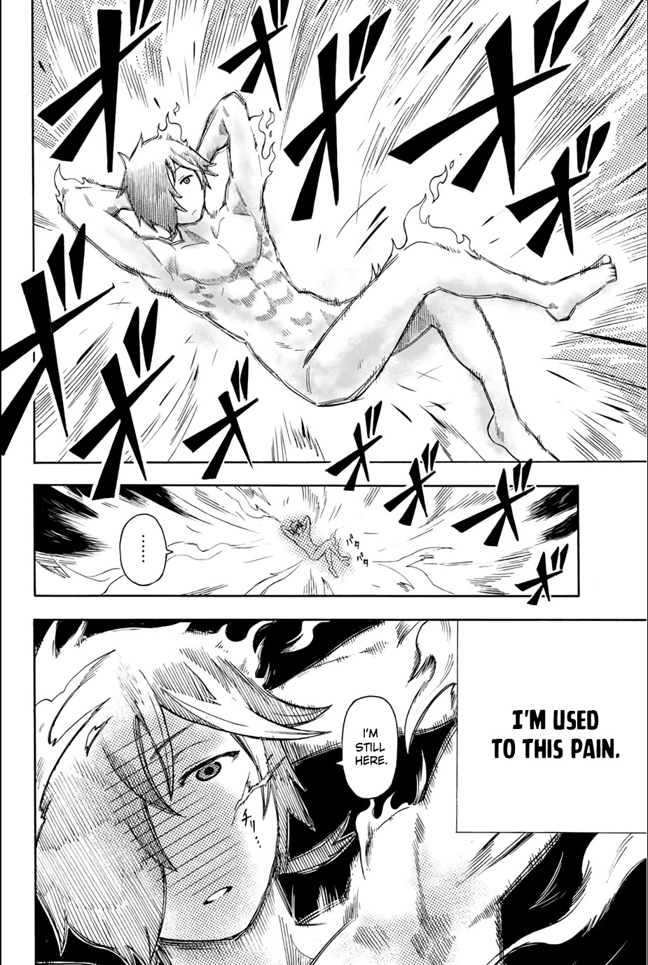 Jigoku no Gouka de Yaka re Tsuzuketa Shounen. Saikyou no Honou Tsukai to Natte Fukkatsu Suru. Chapter 1.1 page 18 - Chapter 1.1