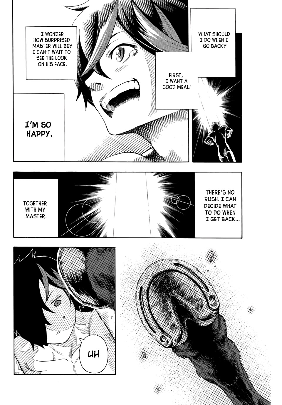 Jigoku no Gouka de Yaka re Tsuzuketa Shounen. Saikyou no Honou Tsukai to Natte Fukkatsu Suru. Chapter 1.1 page 26 - Chapter 1.1