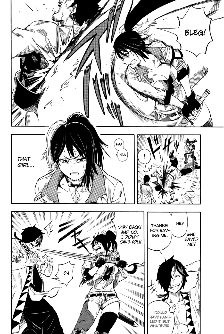 Jigoku no Gouka de Yaka re Tsuzuketa Shounen. Saikyou no Honou Tsukai to Natte Fukkatsu Suru. Chapter 1.2 page 10 - Chapter 1.2