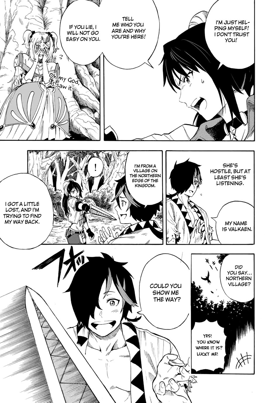 Jigoku no Gouka de Yaka re Tsuzuketa Shounen. Saikyou no Honou Tsukai to Natte Fukkatsu Suru. Chapter 1.2 page 11 - Chapter 1.2
