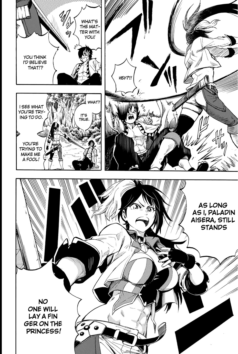 Jigoku no Gouka de Yaka re Tsuzuketa Shounen. Saikyou no Honou Tsukai to Natte Fukkatsu Suru. Chapter 1.2 page 12 - Chapter 1.2