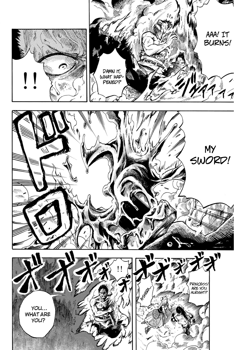 Jigoku no Gouka de Yaka re Tsuzuketa Shounen. Saikyou no Honou Tsukai to Natte Fukkatsu Suru. Chapter 1.2 page 18 - Chapter 1.2