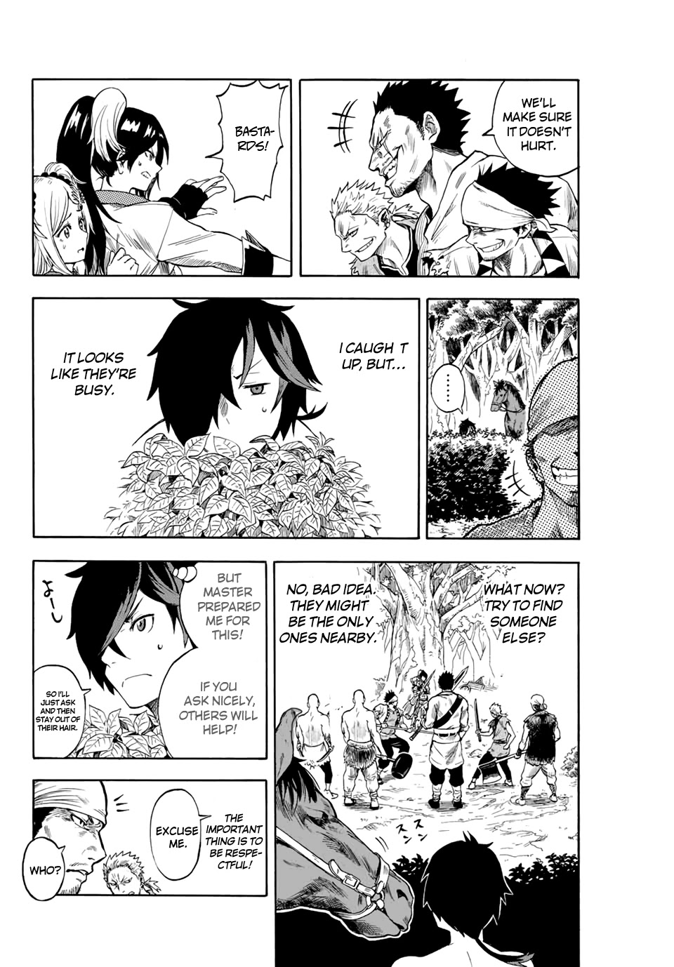 Jigoku no Gouka de Yaka re Tsuzuketa Shounen. Saikyou no Honou Tsukai to Natte Fukkatsu Suru. Chapter 1.2 page 4 - Chapter 1.2
