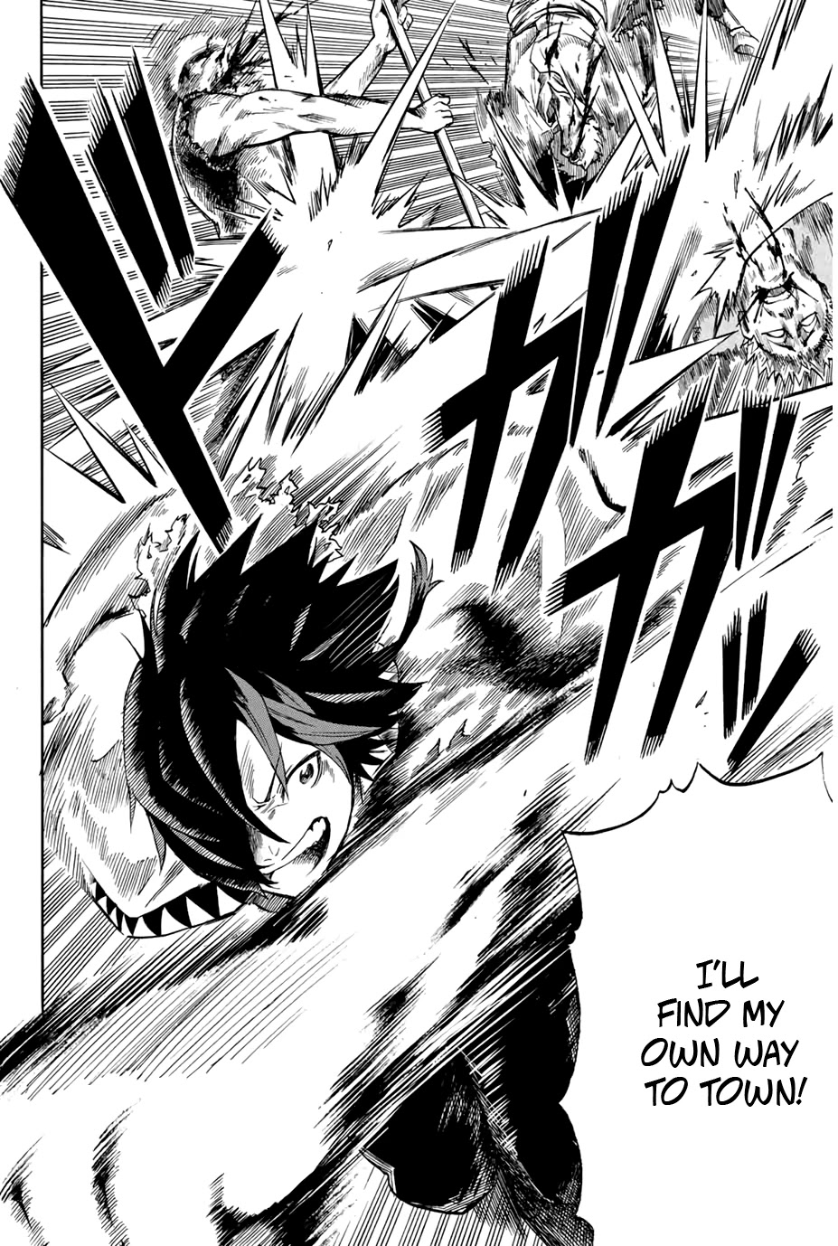 Jigoku no Gouka de Yaka re Tsuzuketa Shounen. Saikyou no Honou Tsukai to Natte Fukkatsu Suru. Chapter 1.2 page 8 - Chapter 1.2