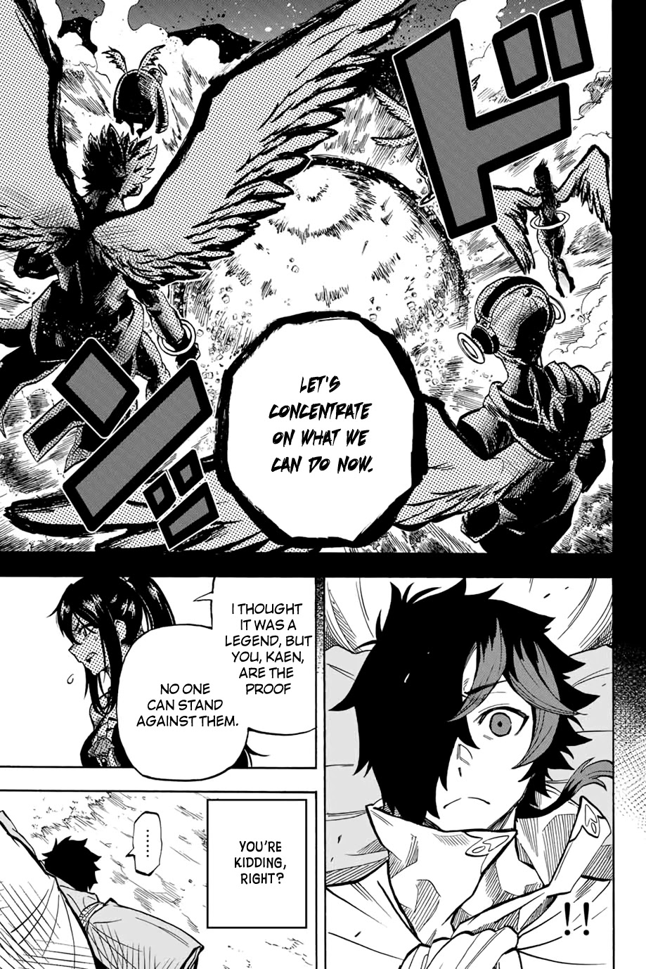Jigoku no Gouka de Yaka re Tsuzuketa Shounen. Saikyou no Honou Tsukai to Natte Fukkatsu Suru. Chapter 10 page 9 - Chapter 10