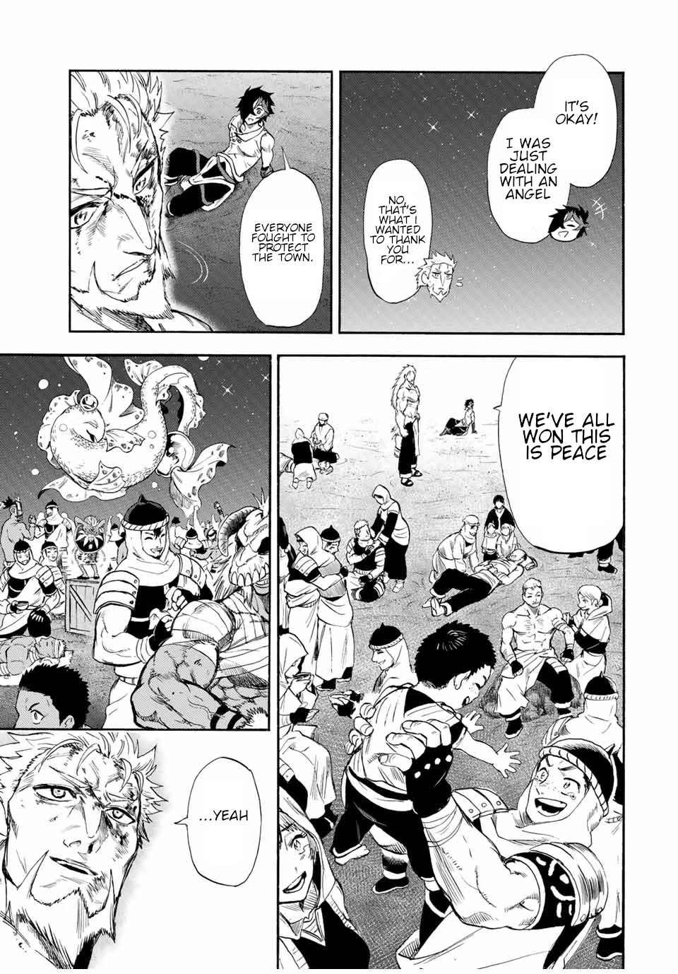 Jigoku no Gouka de Yaka re Tsuzuketa Shounen. Saikyou no Honou Tsukai to Natte Fukkatsu Suru. Chapter 100 page 10 - Chapter 100: Earned Not Given