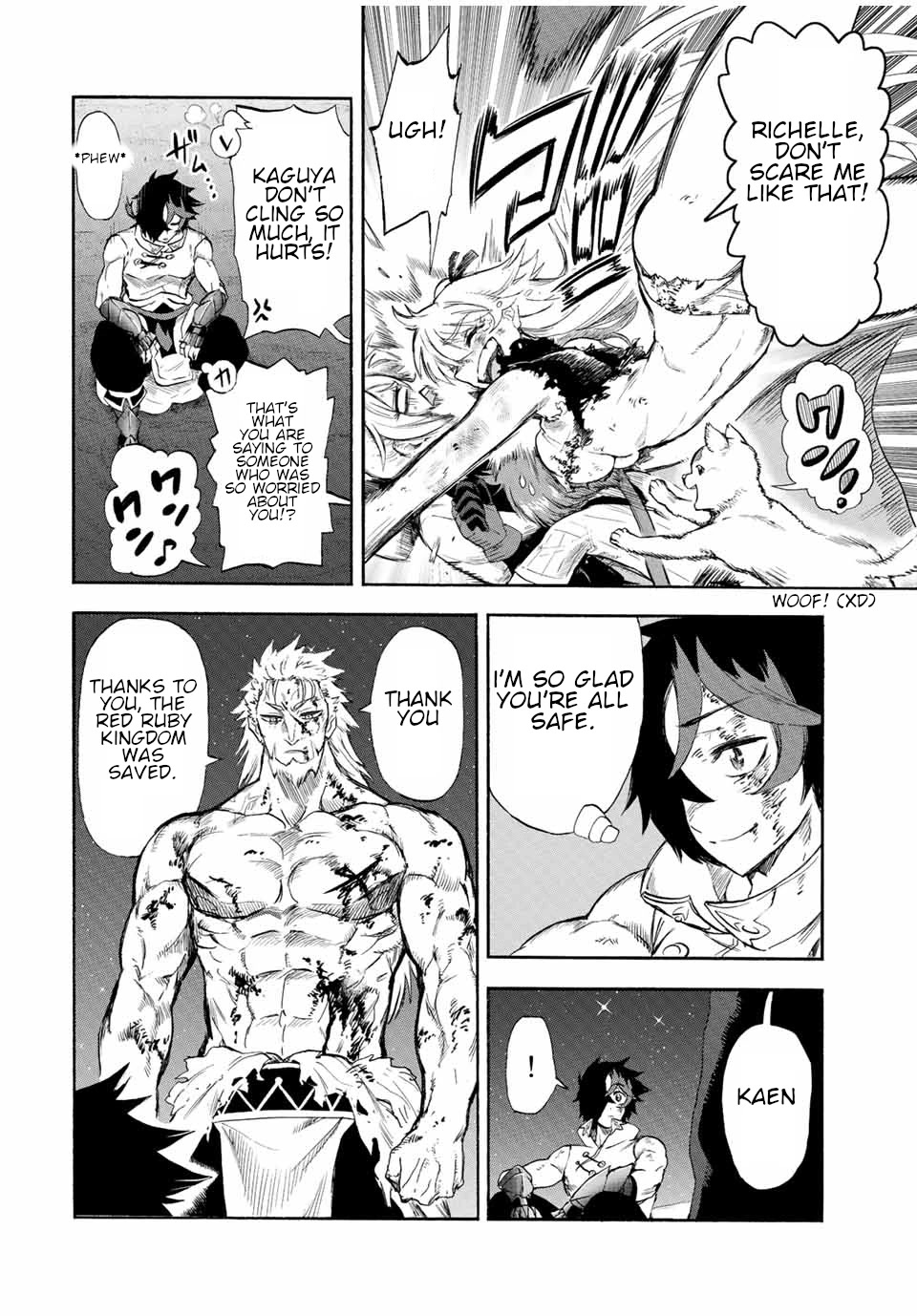 Jigoku no Gouka de Yaka re Tsuzuketa Shounen. Saikyou no Honou Tsukai to Natte Fukkatsu Suru. Chapter 100 page 9 - Chapter 100: Earned Not Given