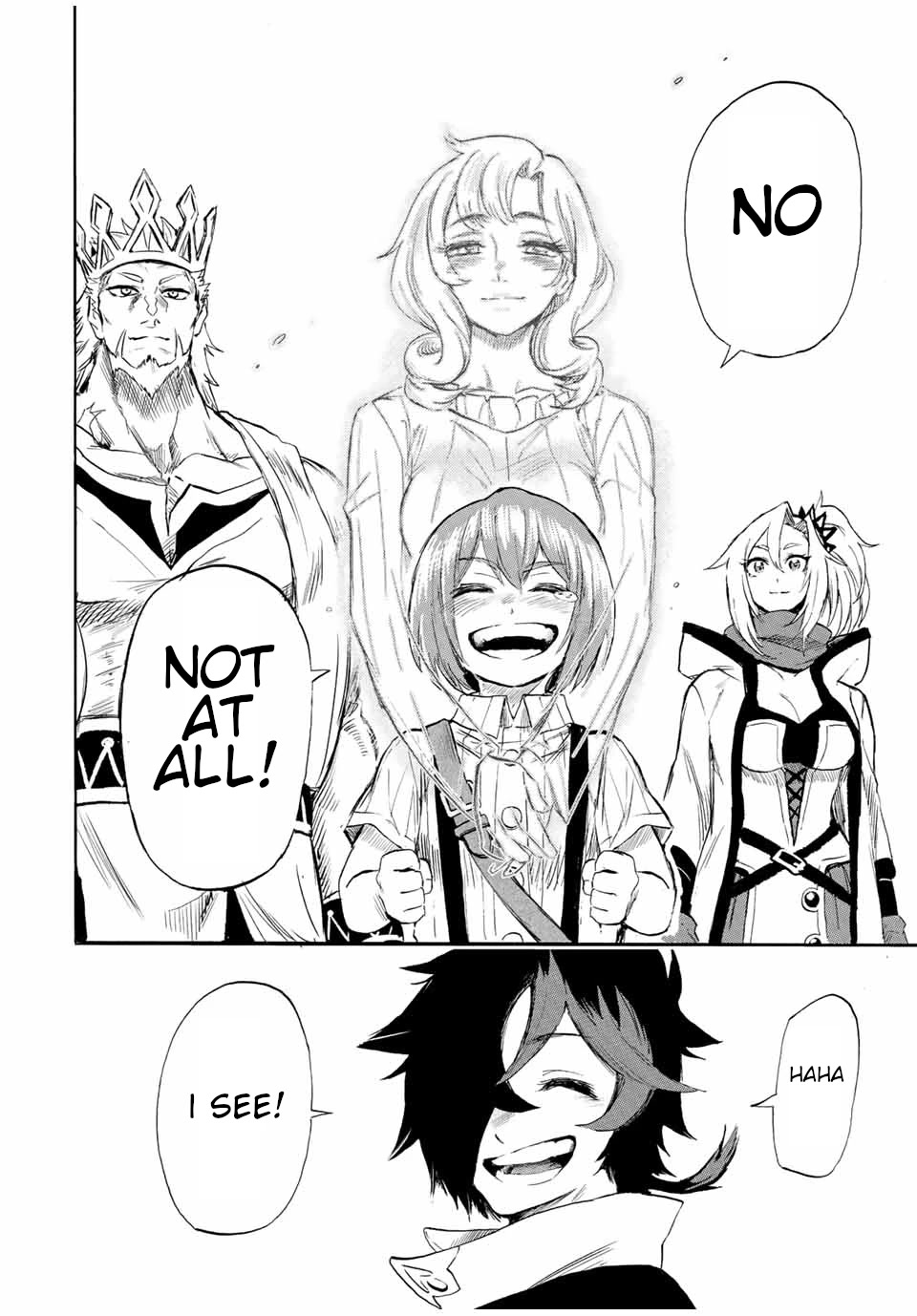 Jigoku no Gouka de Yaka re Tsuzuketa Shounen. Saikyou no Honou Tsukai to Natte Fukkatsu Suru. Chapter 101 page 9 - Chapter 101: Request complete, and parting