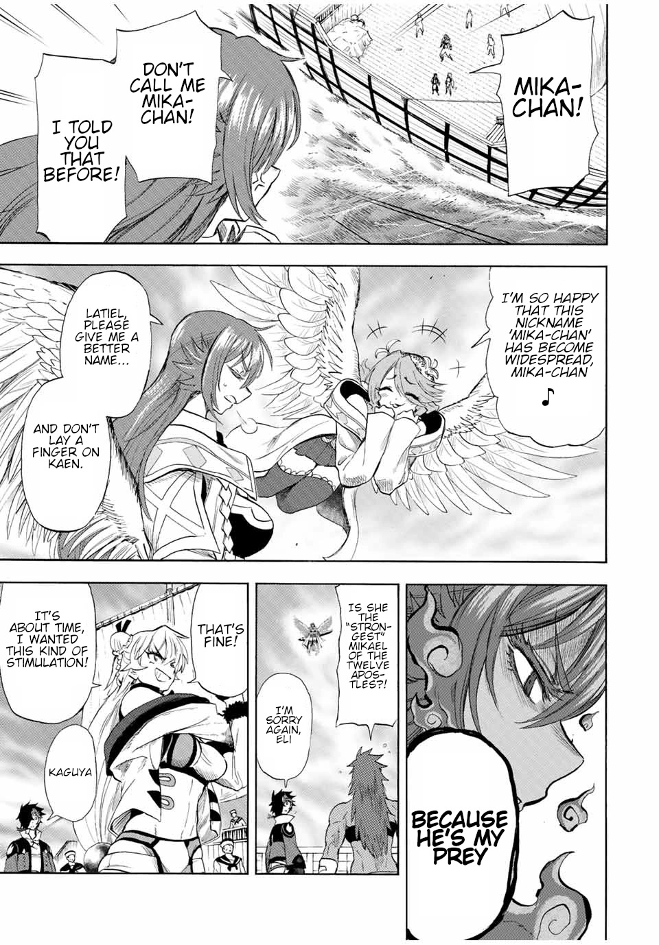 Jigoku no Gouka de Yaka re Tsuzuketa Shounen. Saikyou no Honou Tsukai to Natte Fukkatsu Suru. Chapter 103 page 12 - Chapter 103: The fate of the known