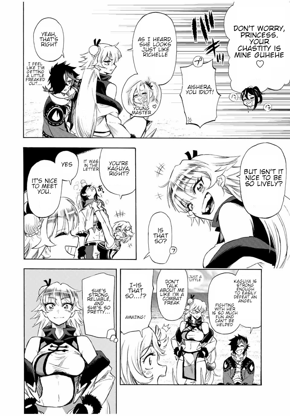 Jigoku no Gouka de Yaka re Tsuzuketa Shounen. Saikyou no Honou Tsukai to Natte Fukkatsu Suru. Chapter 104 page 11 - Chapter 104: Unexpected Reunion