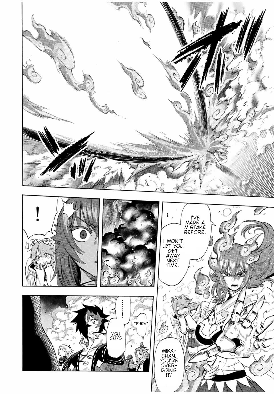 Jigoku no Gouka de Yaka re Tsuzuketa Shounen. Saikyou no Honou Tsukai to Natte Fukkatsu Suru. Chapter 104 page 13 - Chapter 104: Unexpected Reunion